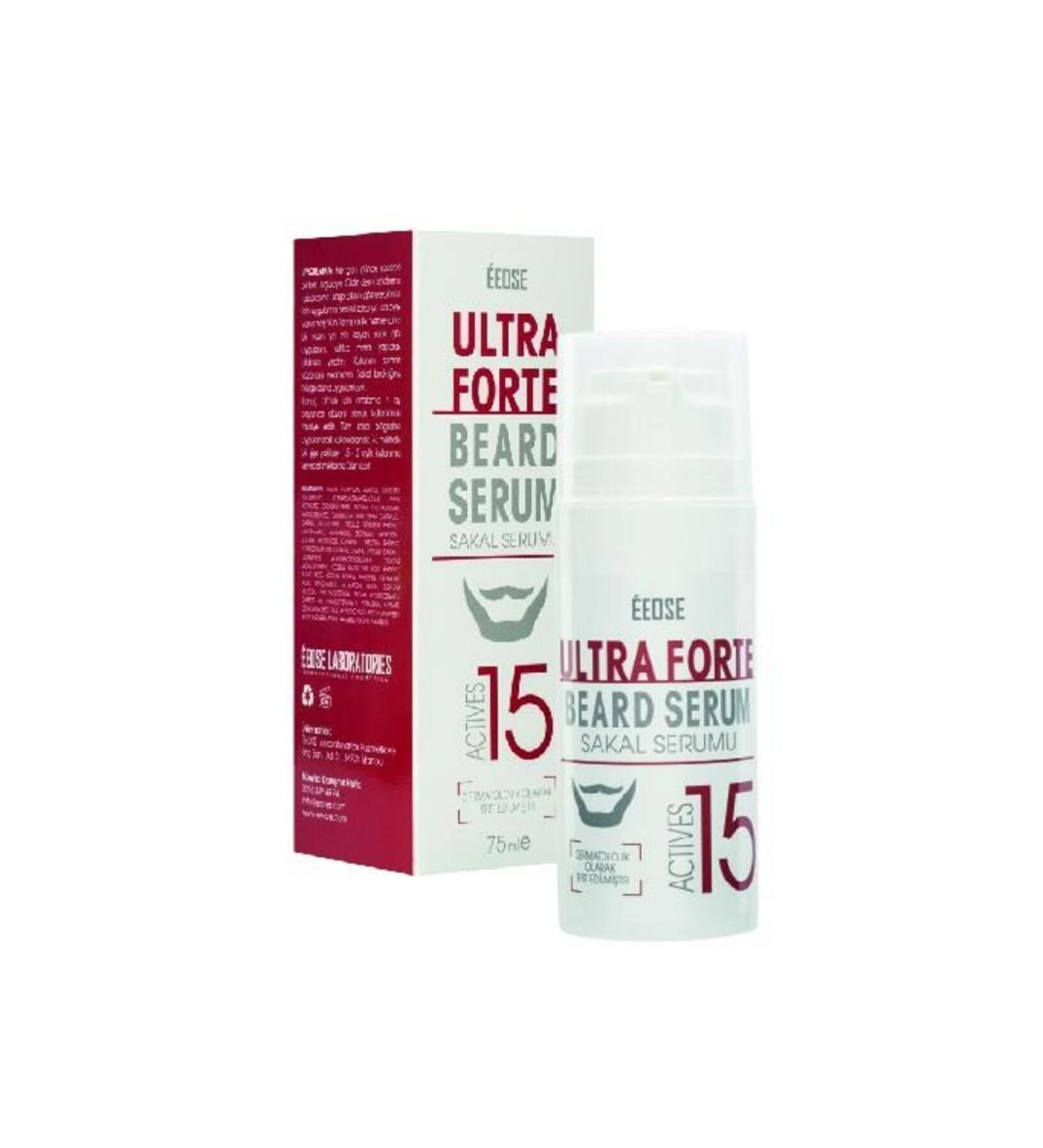 Eeose Ultra Forte Actives 15 Beard Serum 75ml