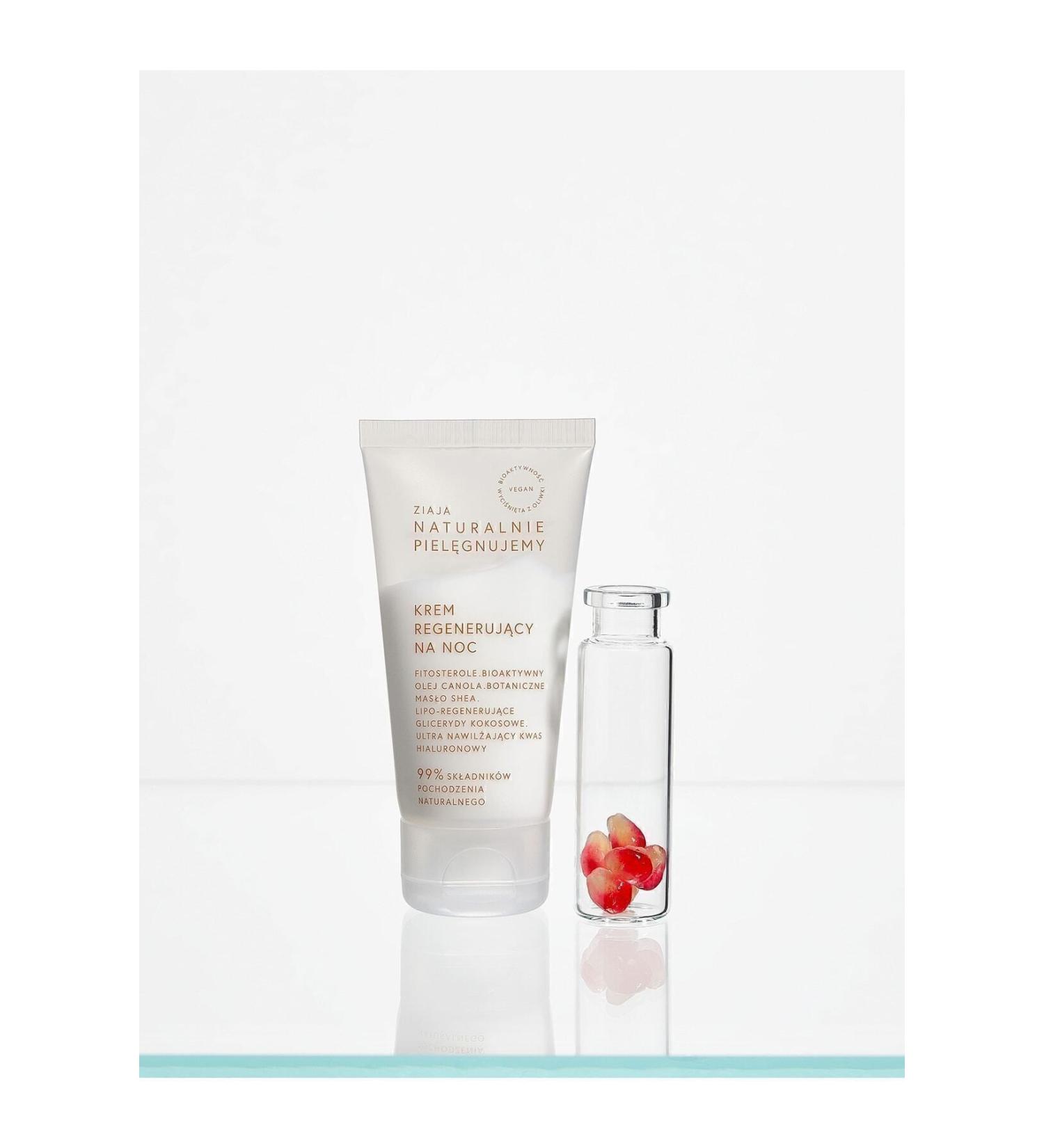 Ziaja Natural Care Revitalizing Night Cream 50ml - Buy Online on GoSupps.com