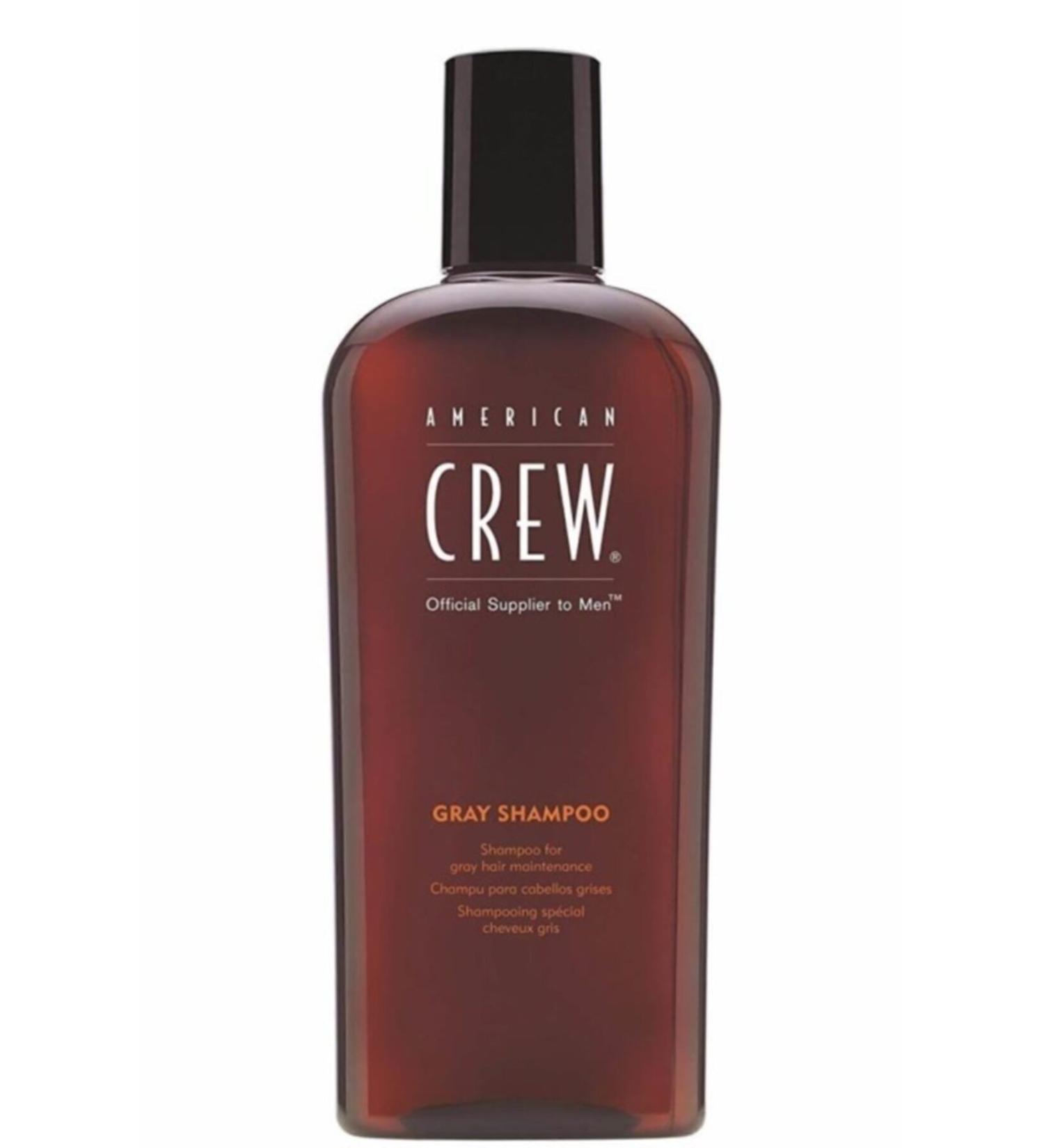 American Crew Shampoo for Men White and Gray Hair 250 ml 738678246306
