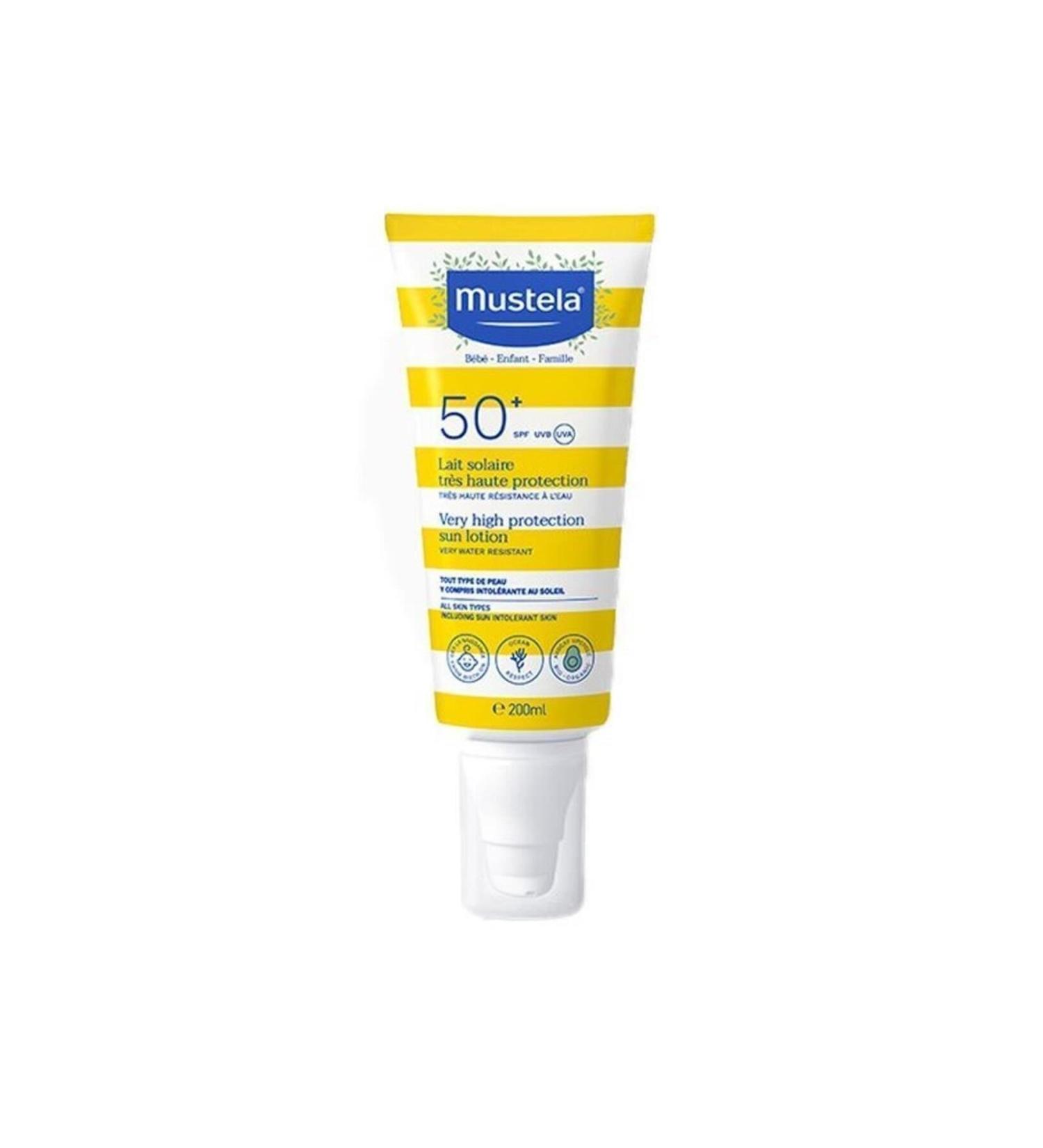 Mustela Spf 50+ Very High Protection Factor Sun Lotion 200ml