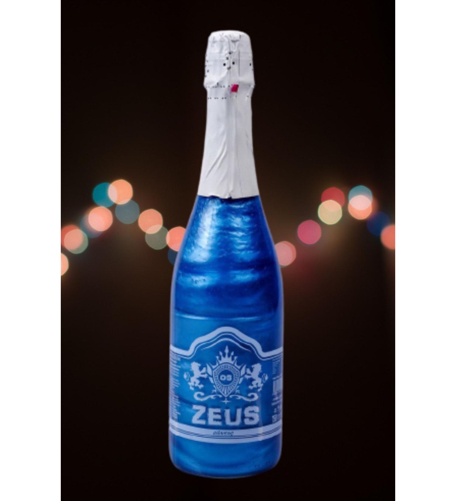 OS ZEUS Non-Alcoholic Sparkling Champagne* Drink Blueberry&Pineapple Flavored (BRIDE TO BE)