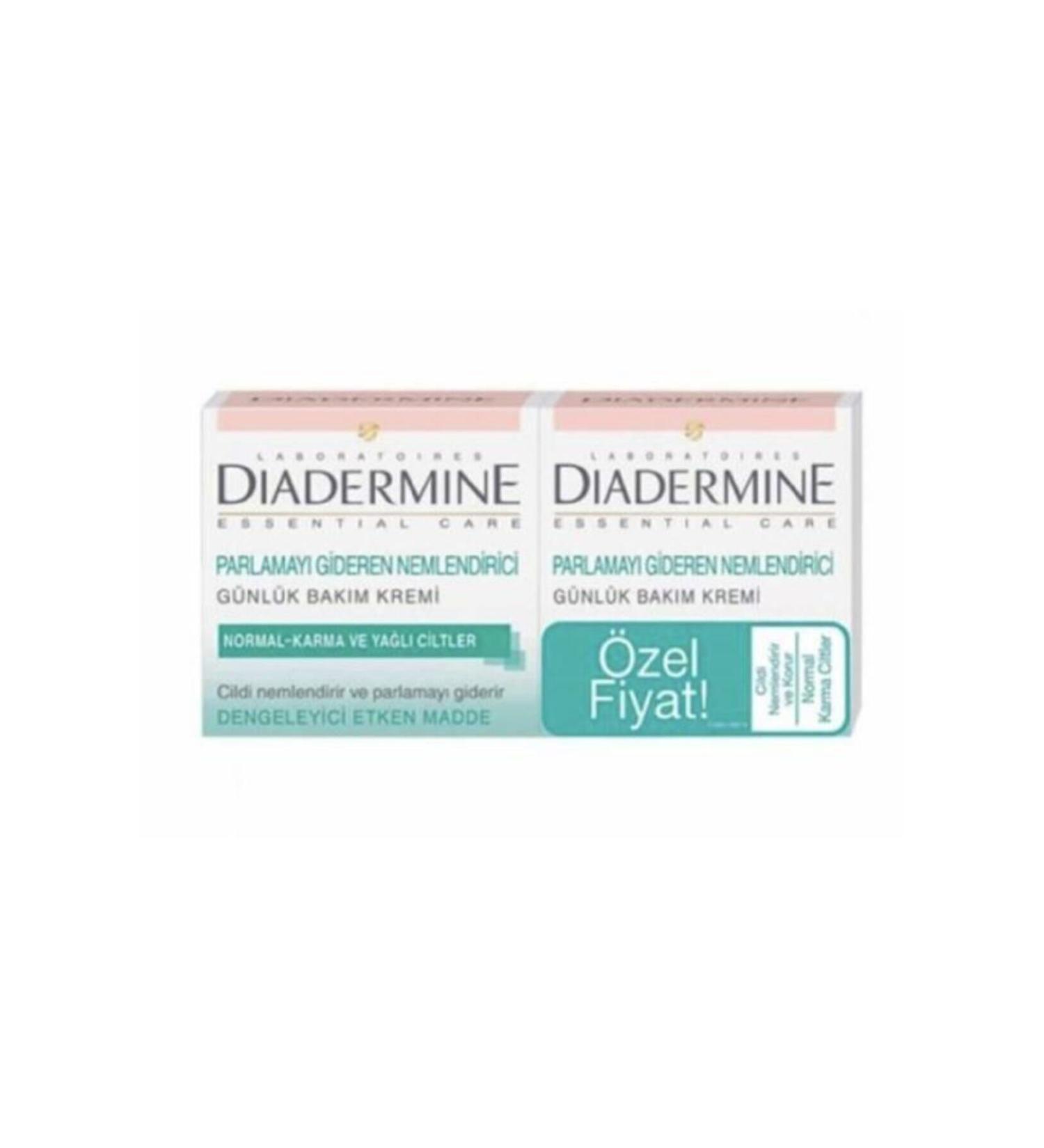 Diadermine Diadermine 2-pack Moisturizing Anti-Shine Care Cream
