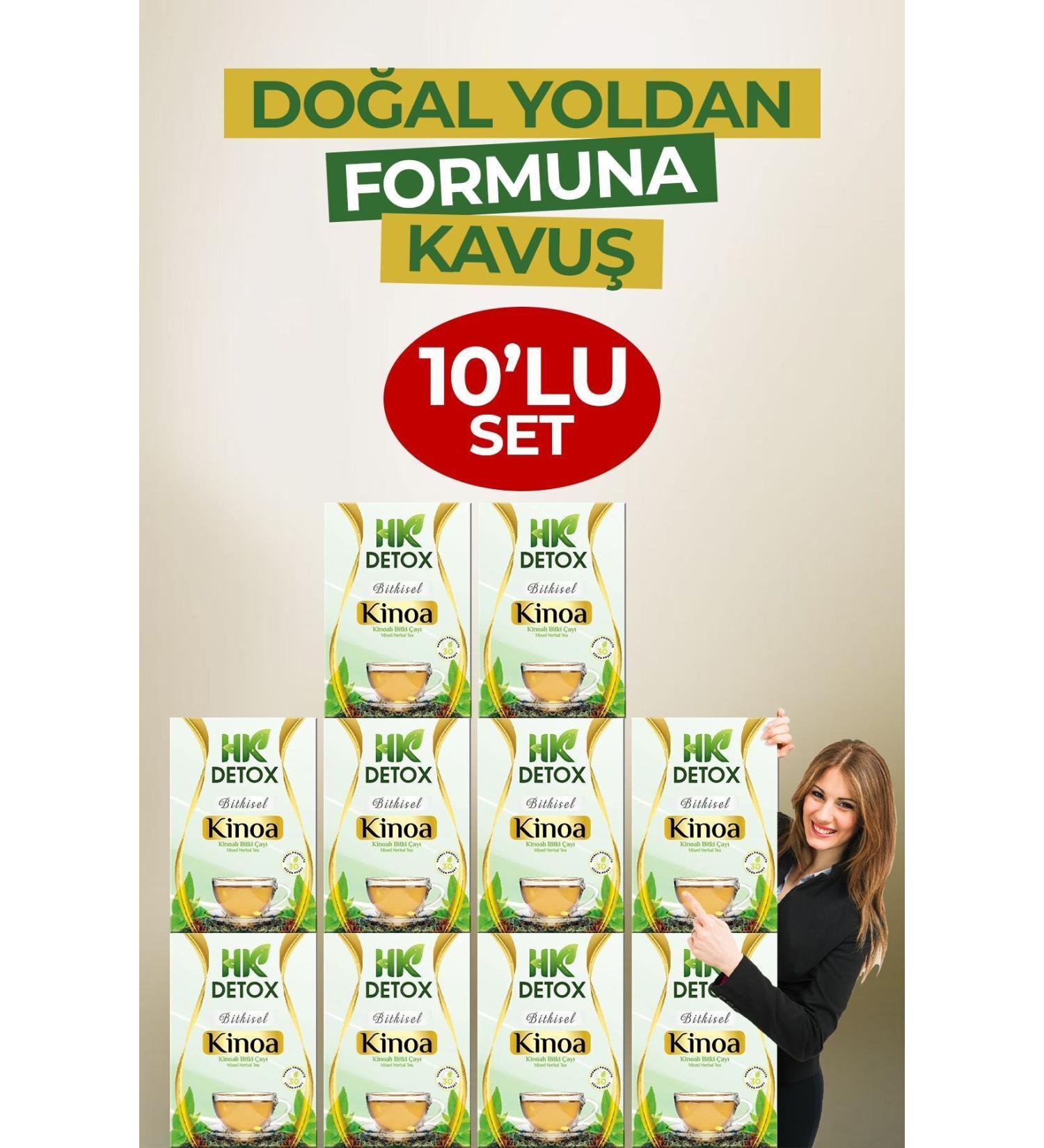 HK HERBAL Quinoa Mix Herbal Tea Set of 10 - Buy Online on GoSupps.com