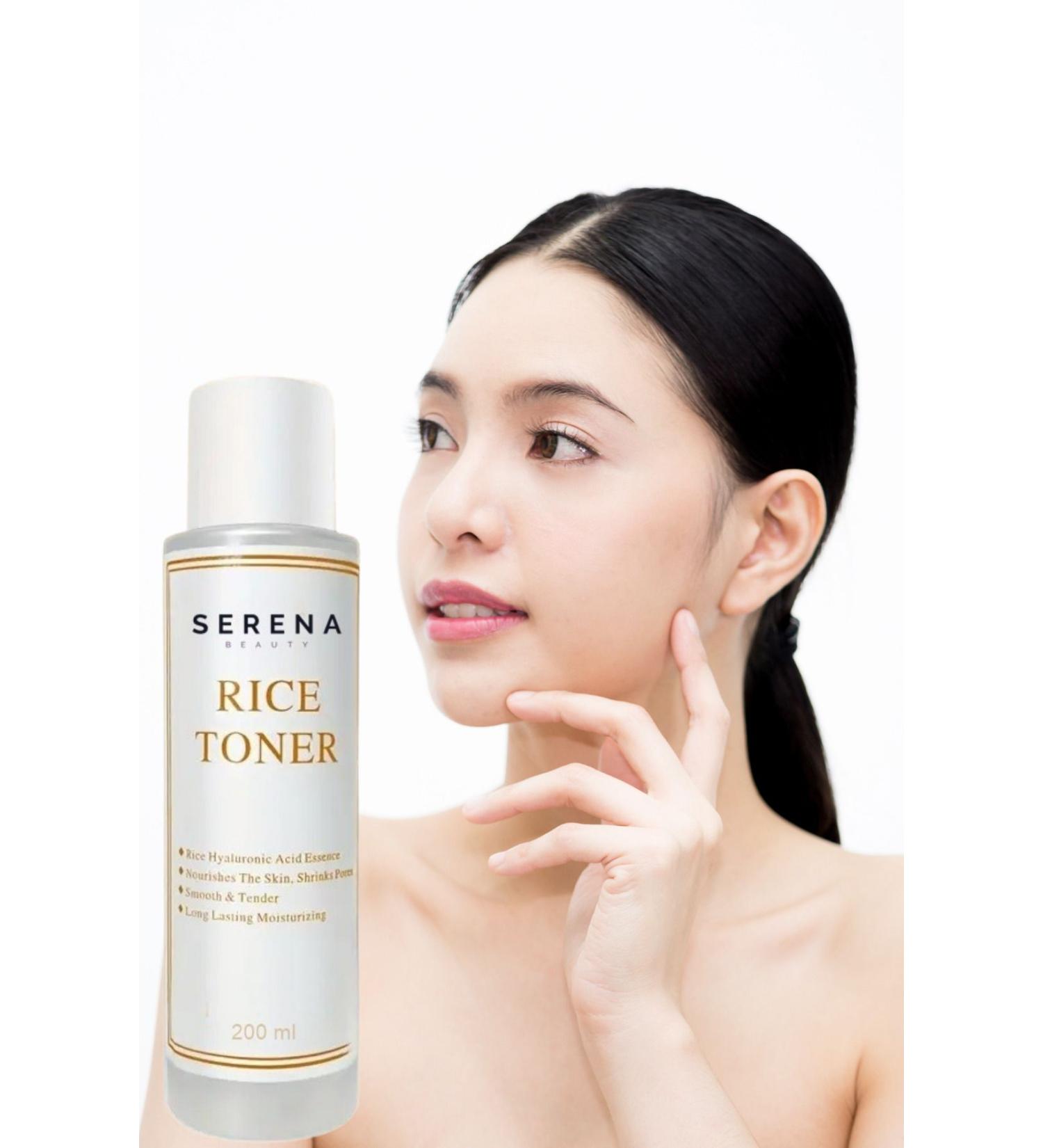 serena beauty Rice Essence Face Toner & Brightener & Pore Treatment & Blemish Control - Buy Online on GoSupps.com