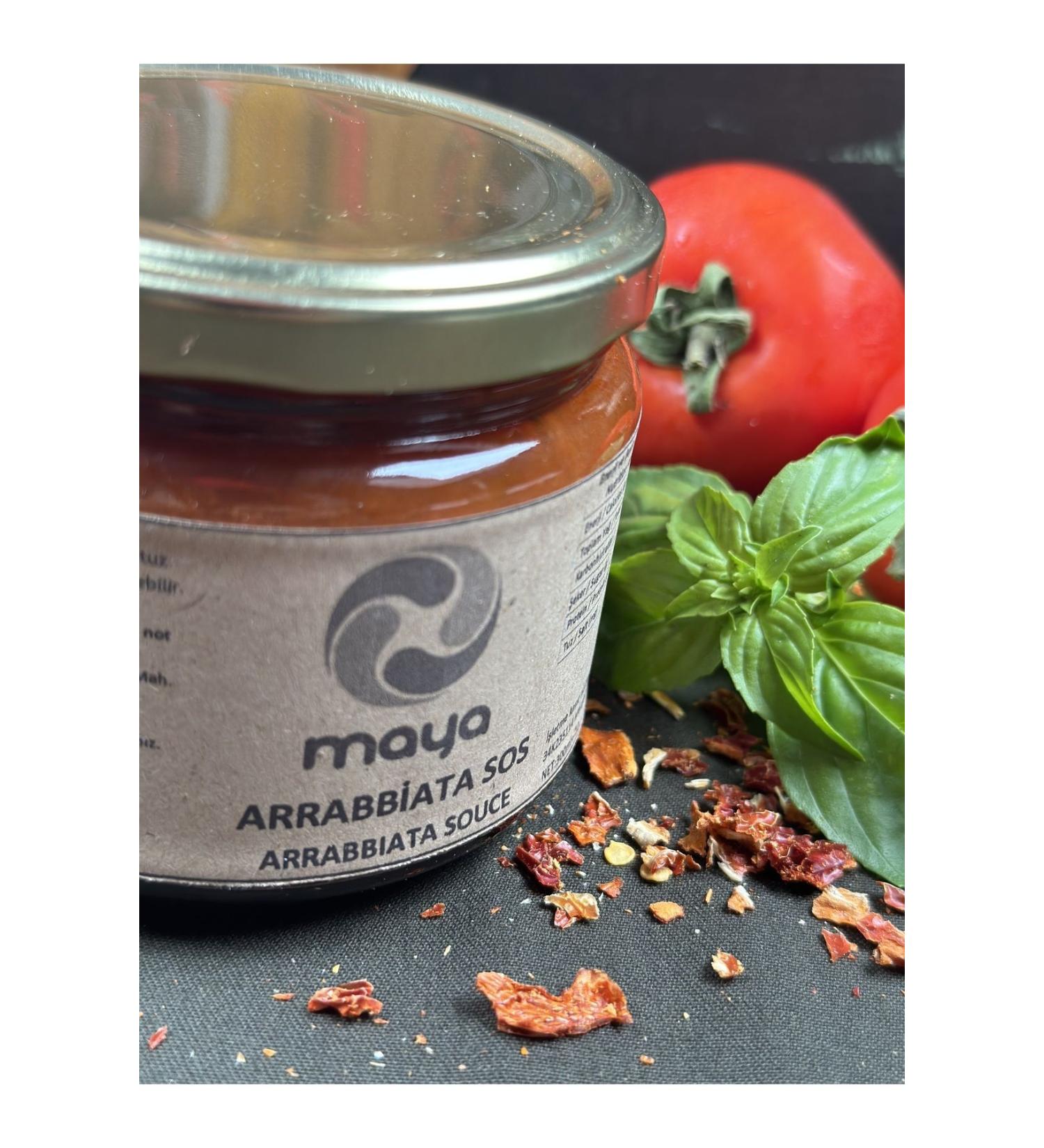 Basil Arrabbiata Sauce 300 ml. -Basil Arrabbiata Sauce 300 ml.