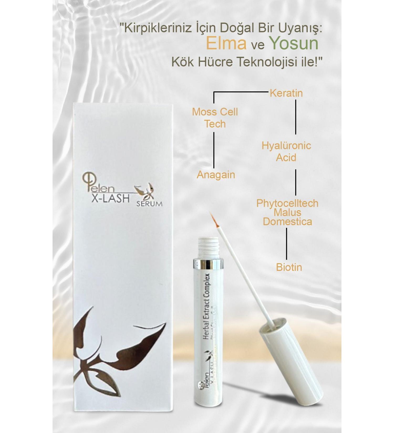 PELEN X-lash Organic Eyelash Serum (EYELASH VITAMIN) - Buy Online on GoSupps.com