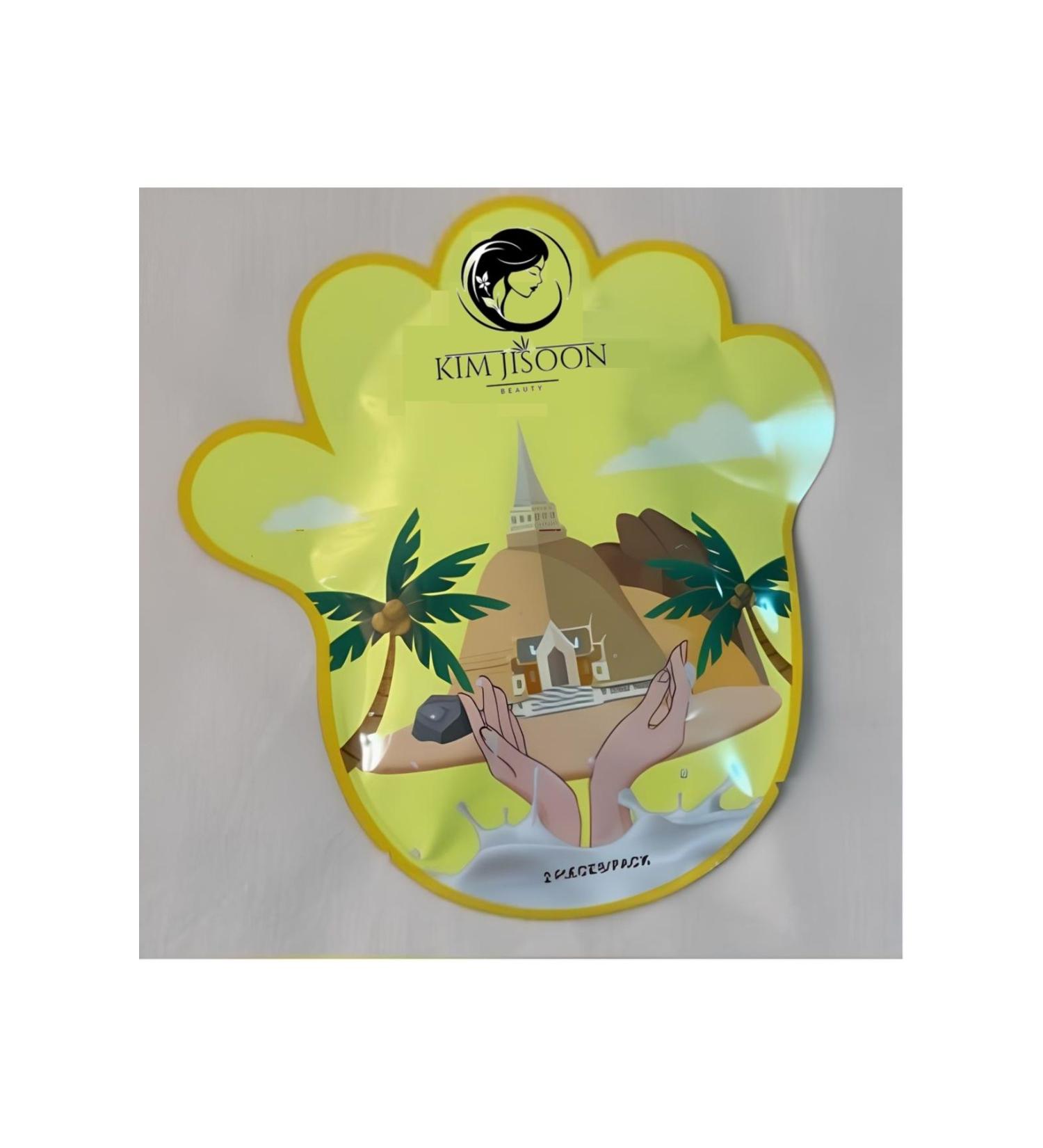 KIMJISOON Hand Care Mask for Hands and Nails Intensive Milk Essence Moisturizing Hand Care Glove Set