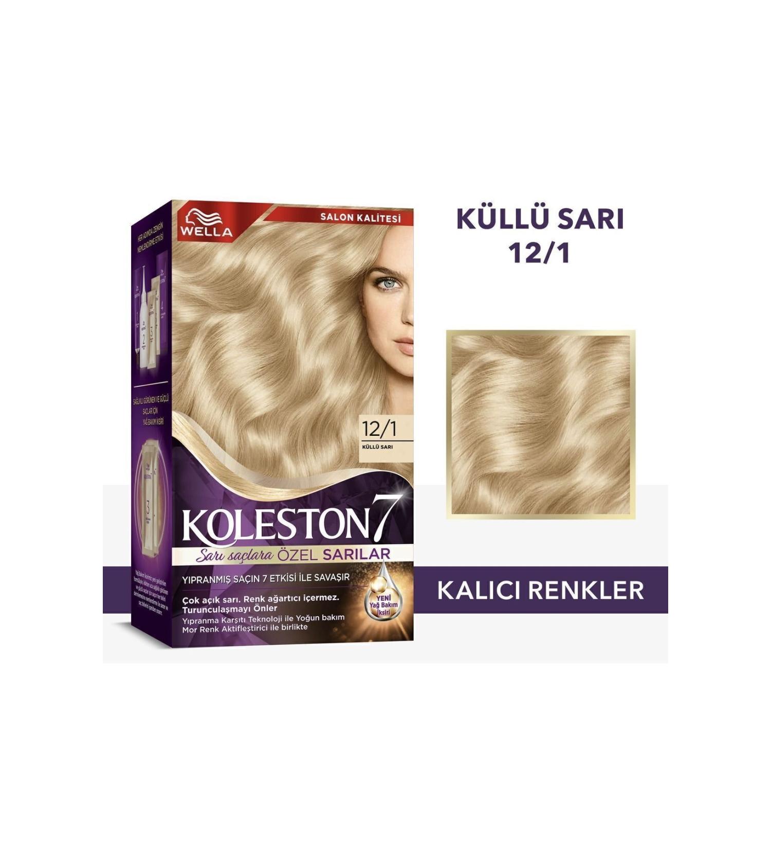 Wella Koleston Supreme Kit Hair Dye 12/1 Ash Blonde - Buy Online on GoSupps.com