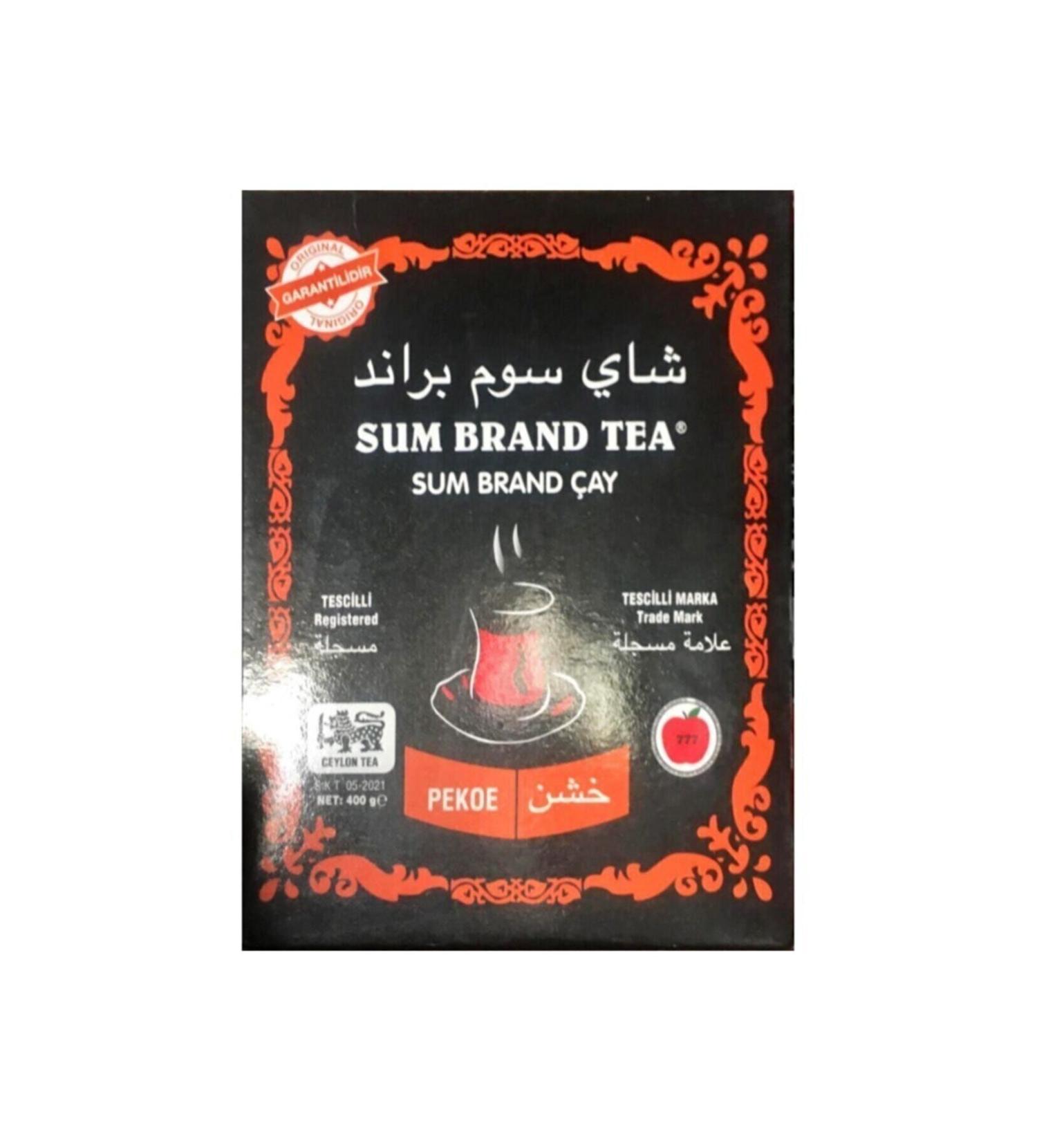Sumbrand Pekoe Box Black Imported Tea 800 gr