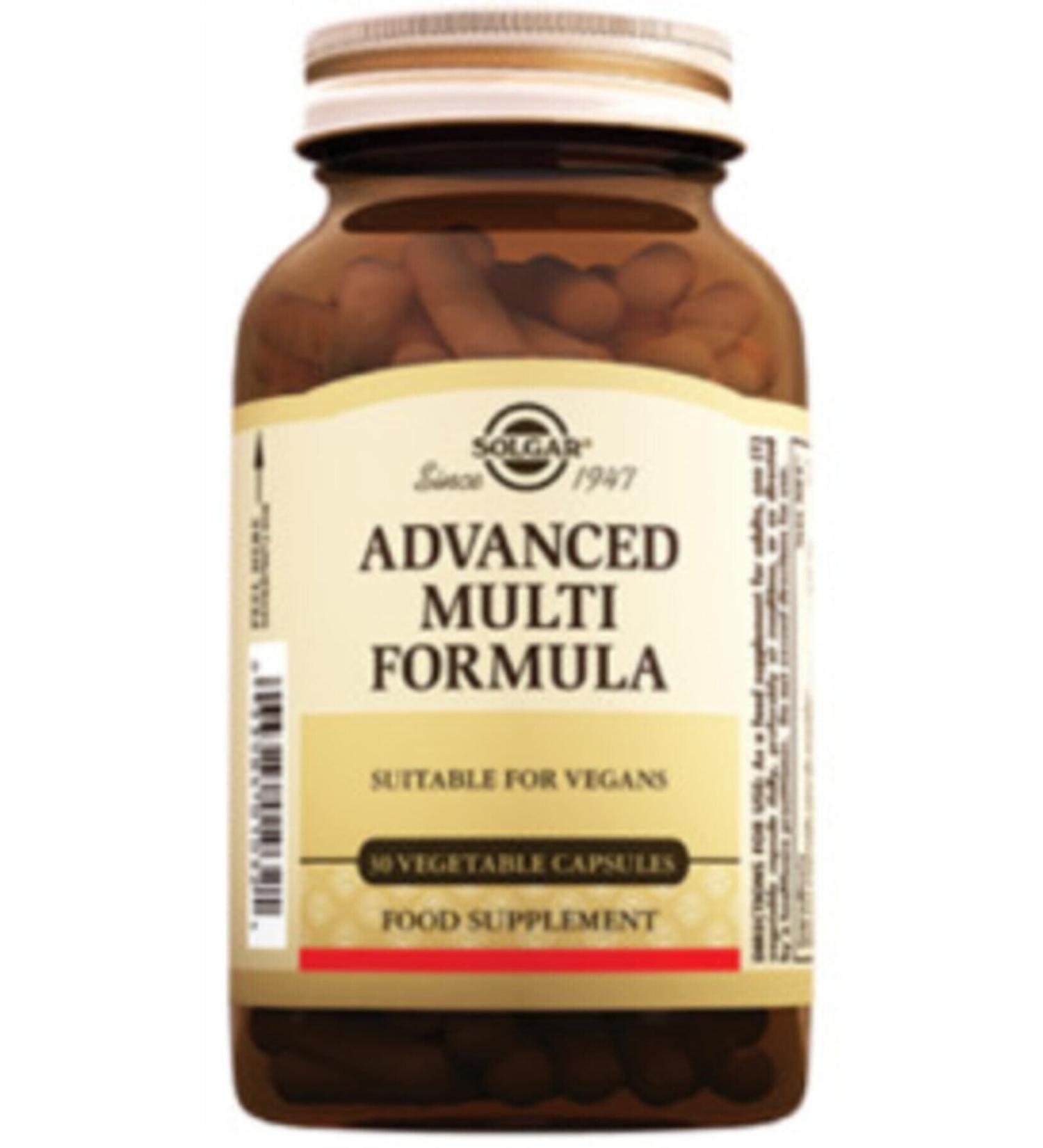 Solgar Advanced Multi Formula 60 Capsules