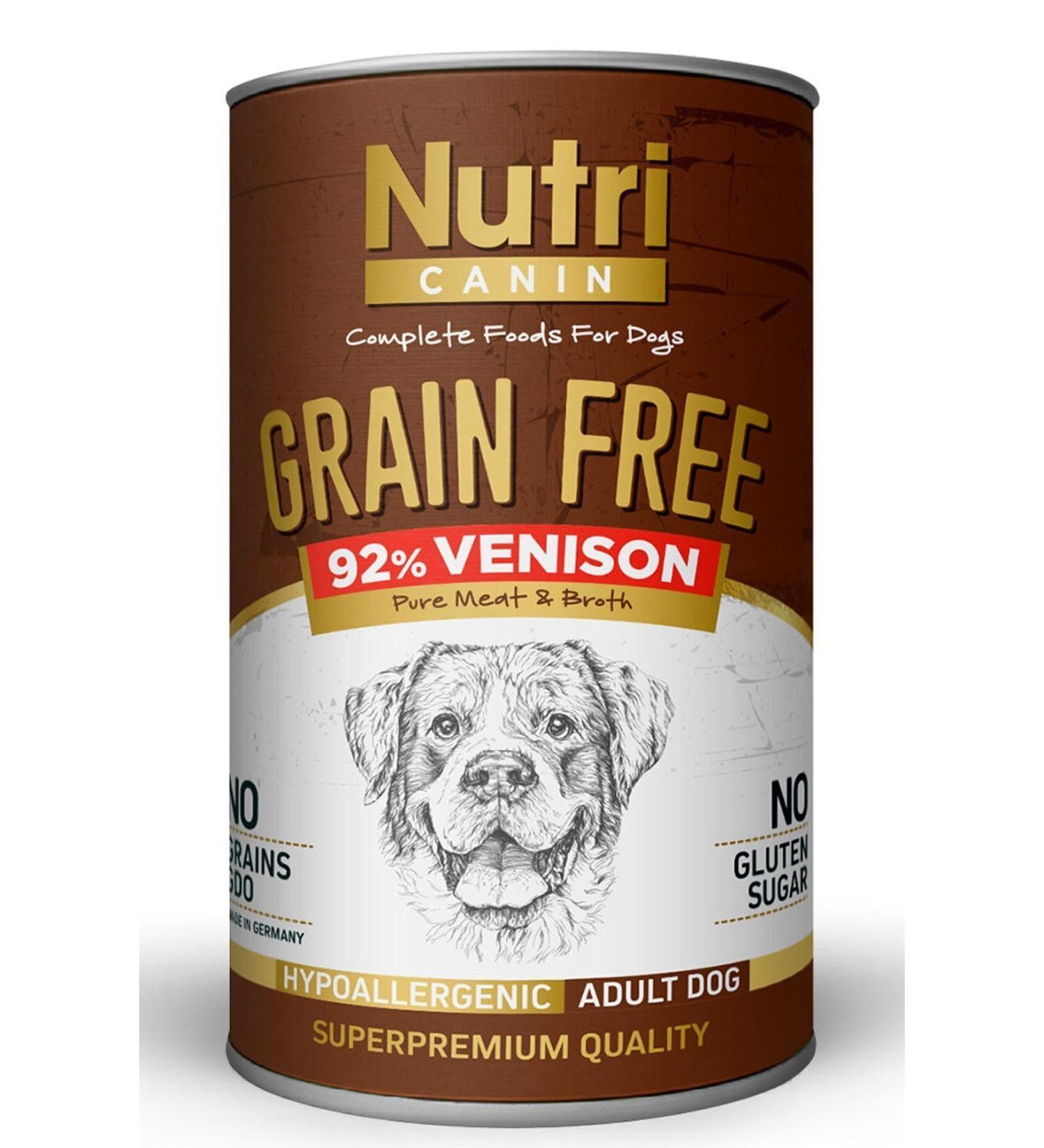 Nutri Canin Nutri 400gr Canin Grain-Free Venison & Sweet Potato Canned Dog Food