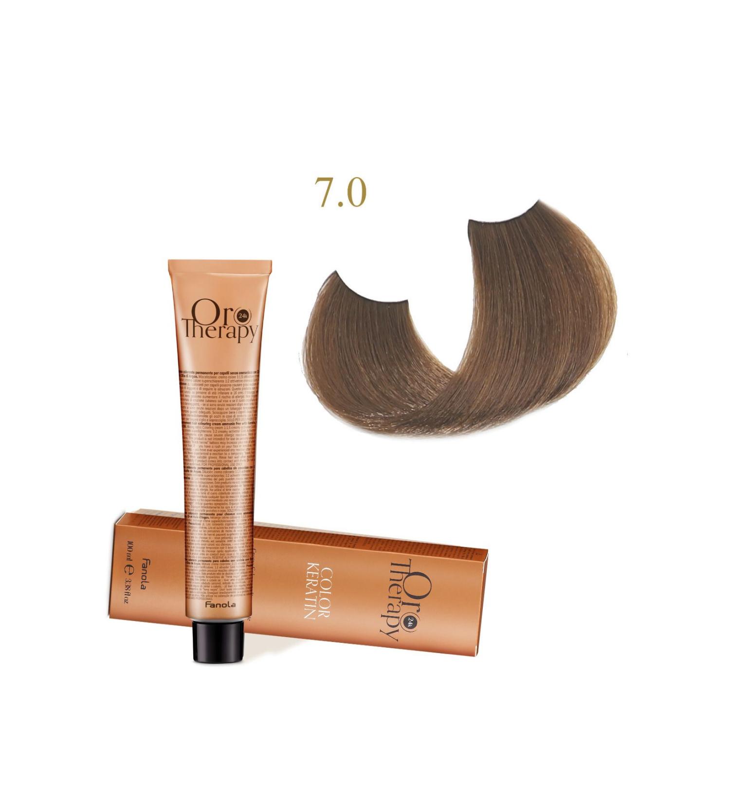 Fanola Oro Therapy Ammonia-Free Paint 100 ml 7.0