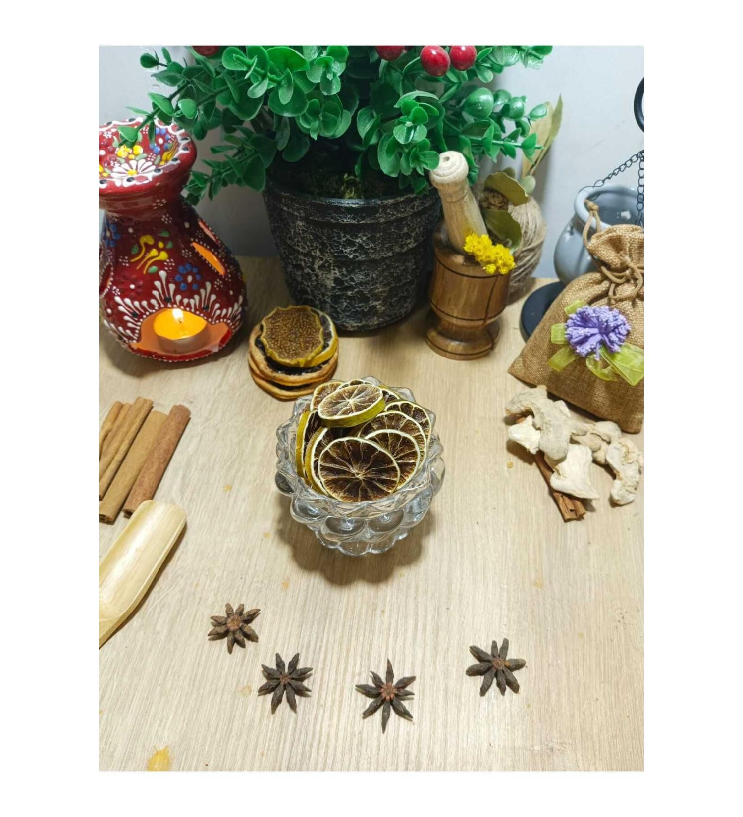 Diet Mall DRIED GREEN LEMON SLICES