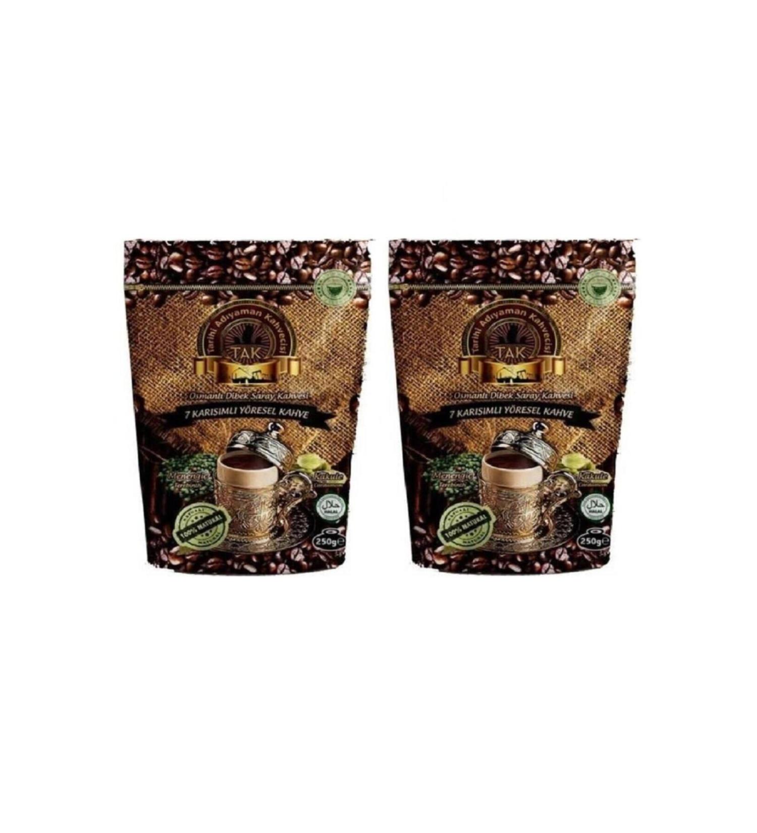 Historical Ad yaman Coffee Shop Historical Ad yaman Coffee 7 Blends Cardamom Coffee 250 Gr X2