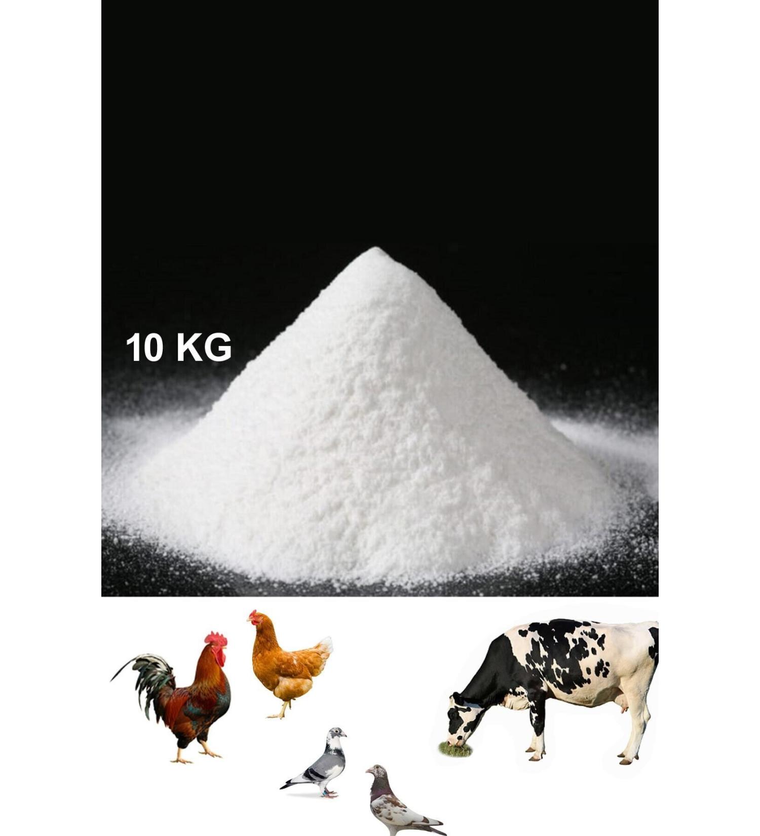 Bundera Marble Powder 10 Kg Animal Feed Additive White Calcite Powder High Quality Fine Calcium Powder Carbonate - Buy Online on GoSupps.com