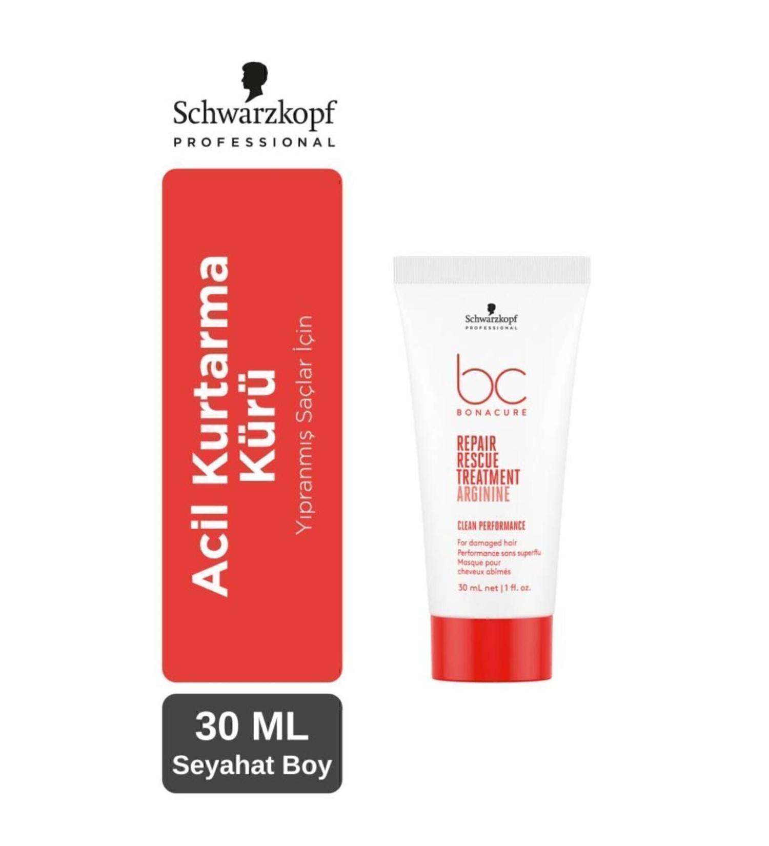 Bonacure BC Clean Emergency Rescue Treatment Travel Size 30ml | Special Mask for Processed & Damaged Hair - Buy Online on GoSupps.com
