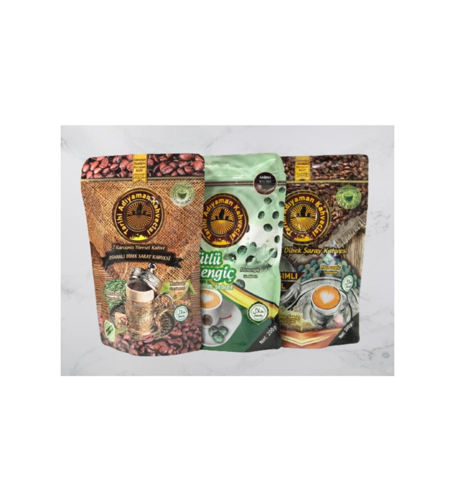 zkan G da History Ad yaman Coffee Maker Ottoman Dibek Palace Coffee 200 Gr X 3 Super Triple