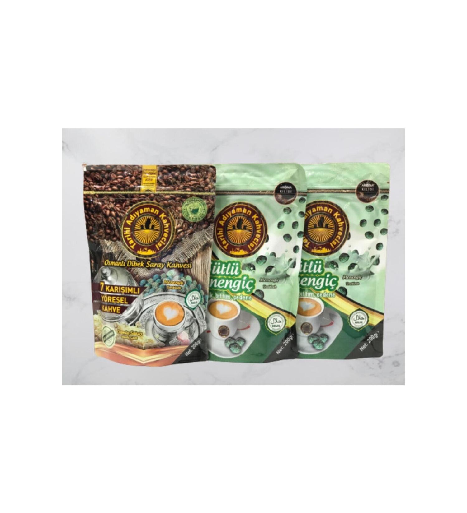 zkan G da History Ad yaman Coffee Maker Ottoman Dibek Palace Coffee 200 Gr X 3 Super Triple