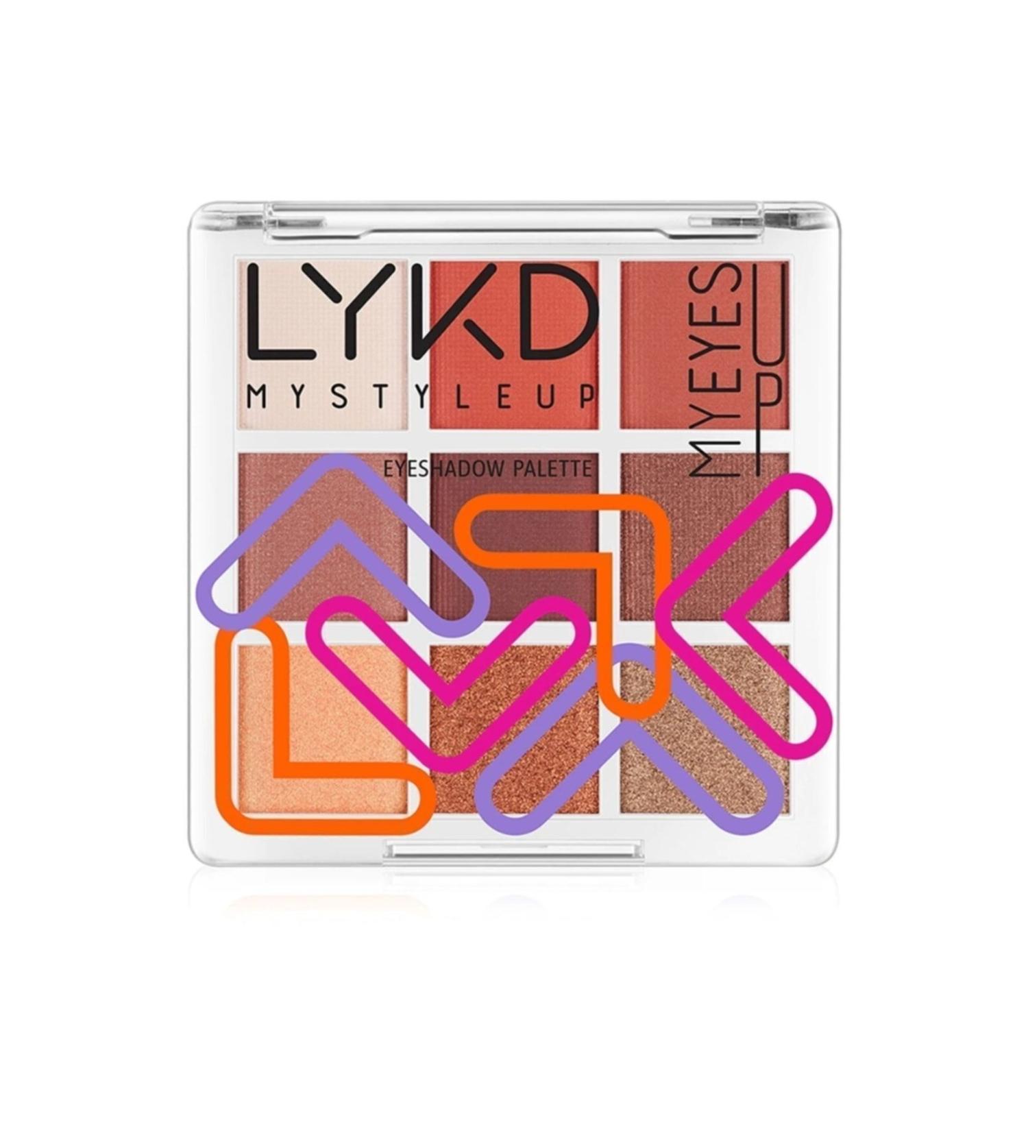 lykd 9-pack Eyeshadow Palette 380 Burgundy Touch - Buy Online on GoSupps.com