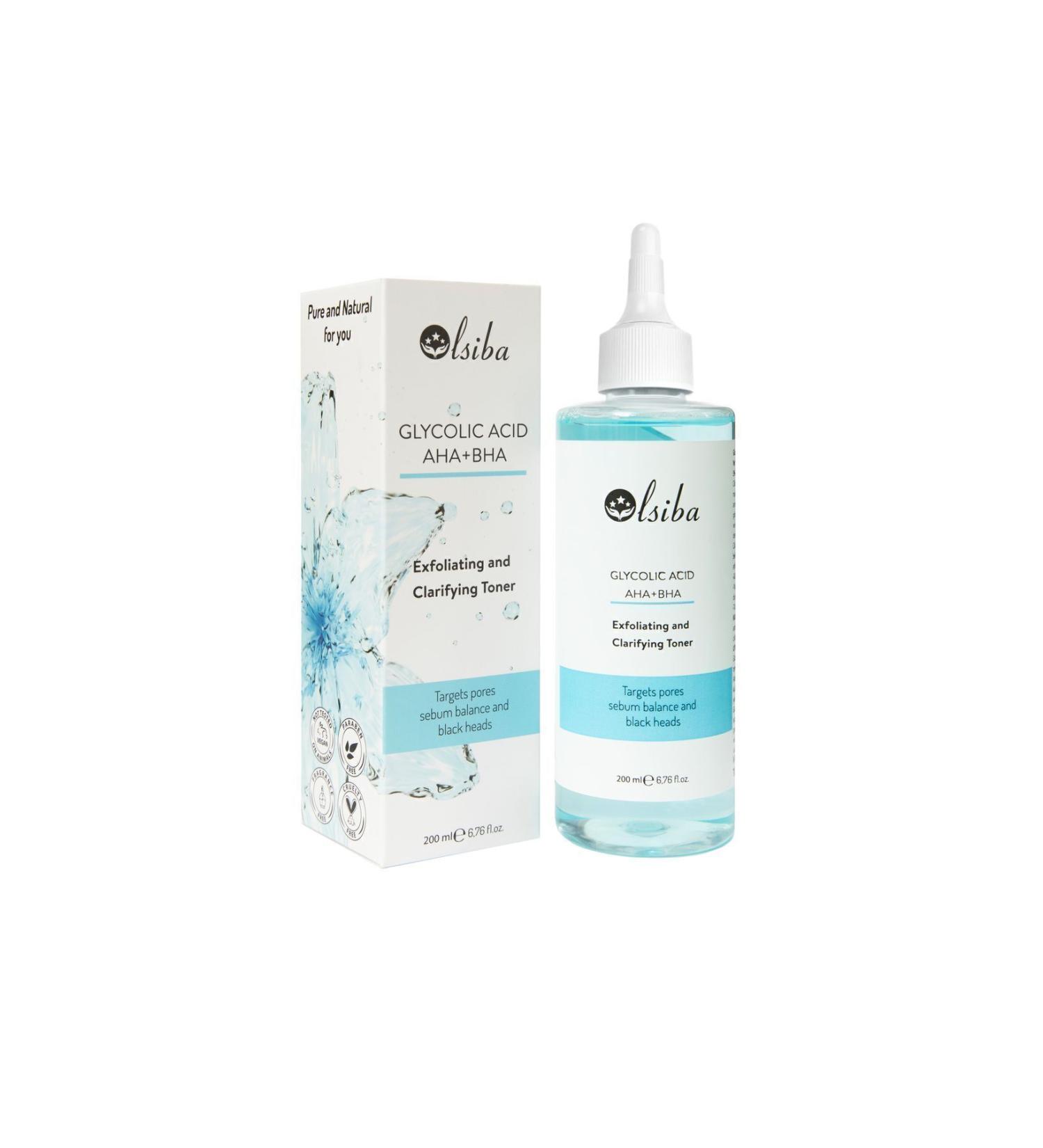 OS BA Revitalizing and Pore Tightening Glycolic Acid Tonic for All Skin Types 200 Ml - Buy Online on GoSupps.com