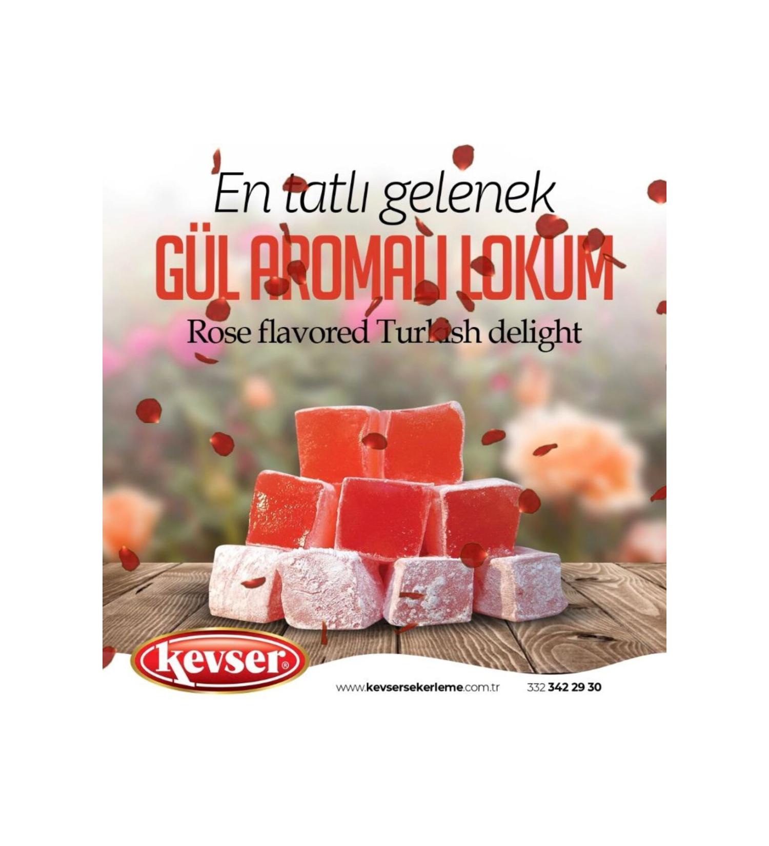 Kevser Rose Turkish Delight 2000 Gr - Buy Online on GoSupps.com