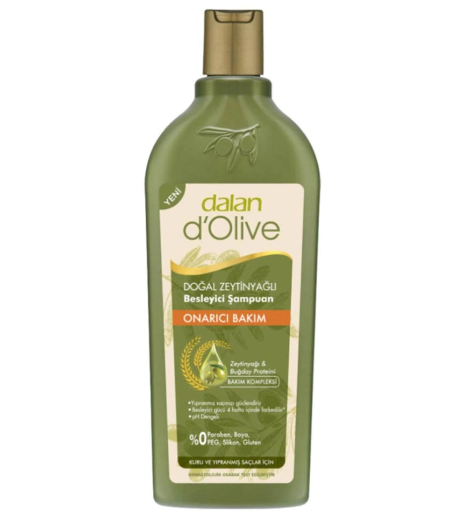 Dalan Natural Olive Oil Repair Care Nourishing Shampoo 400 ml