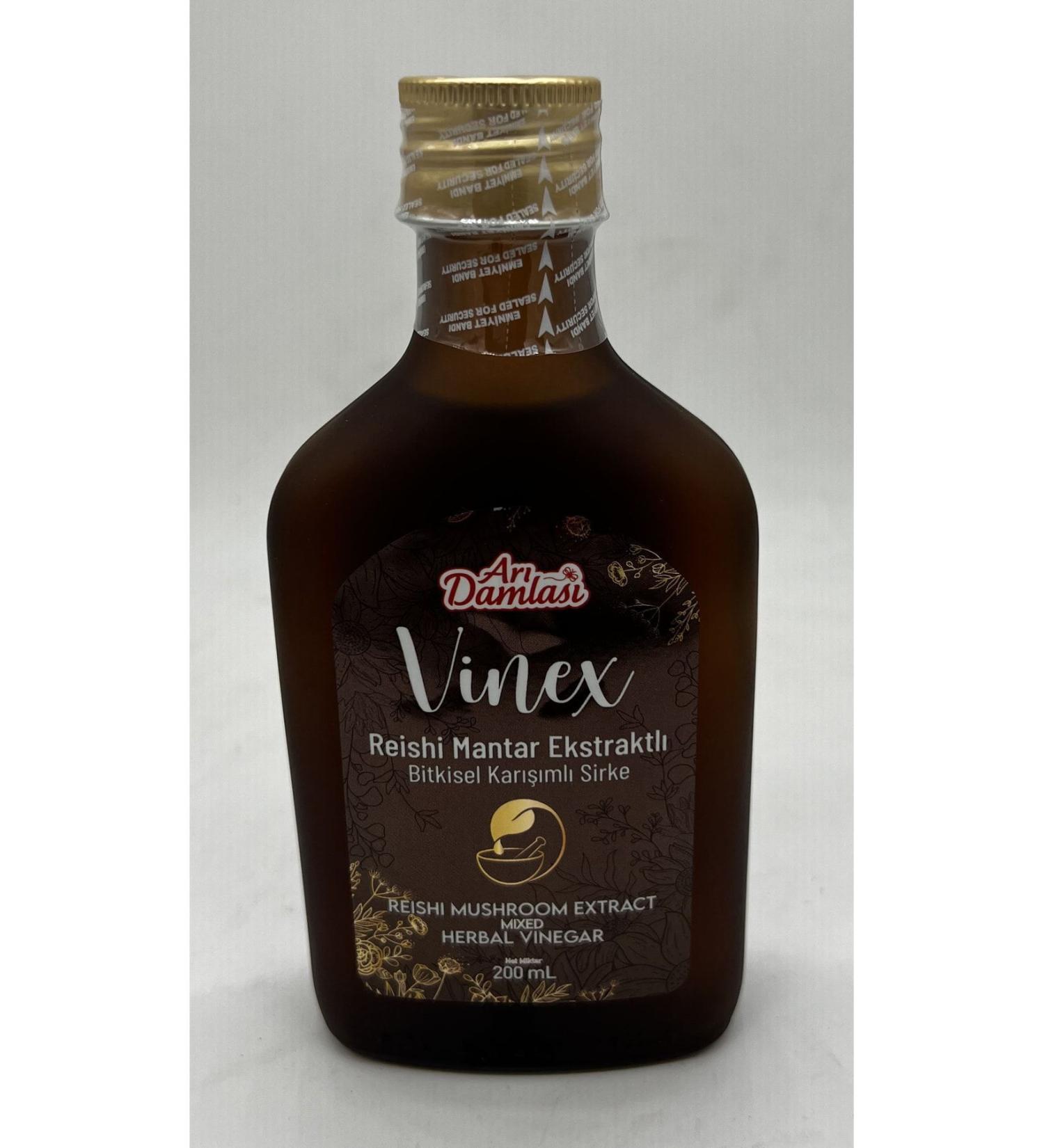 Bee Drops Reishi Mushroom Extract Herbal Mixed Vinegar 200 ML