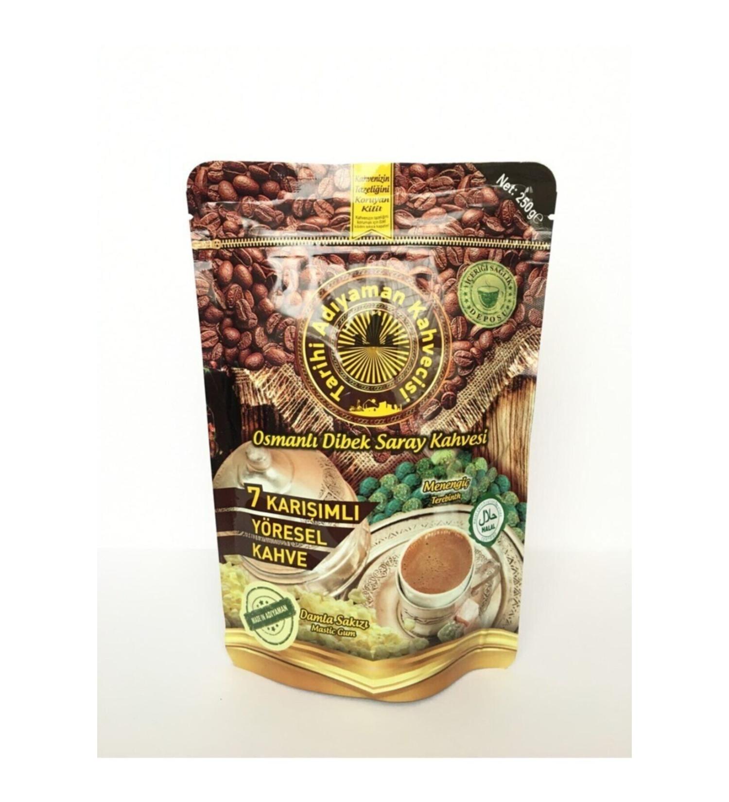 From Nature at My Door Historical Ad yaman Coffee Shop Mastic Ottoman Coffee 250 Gr