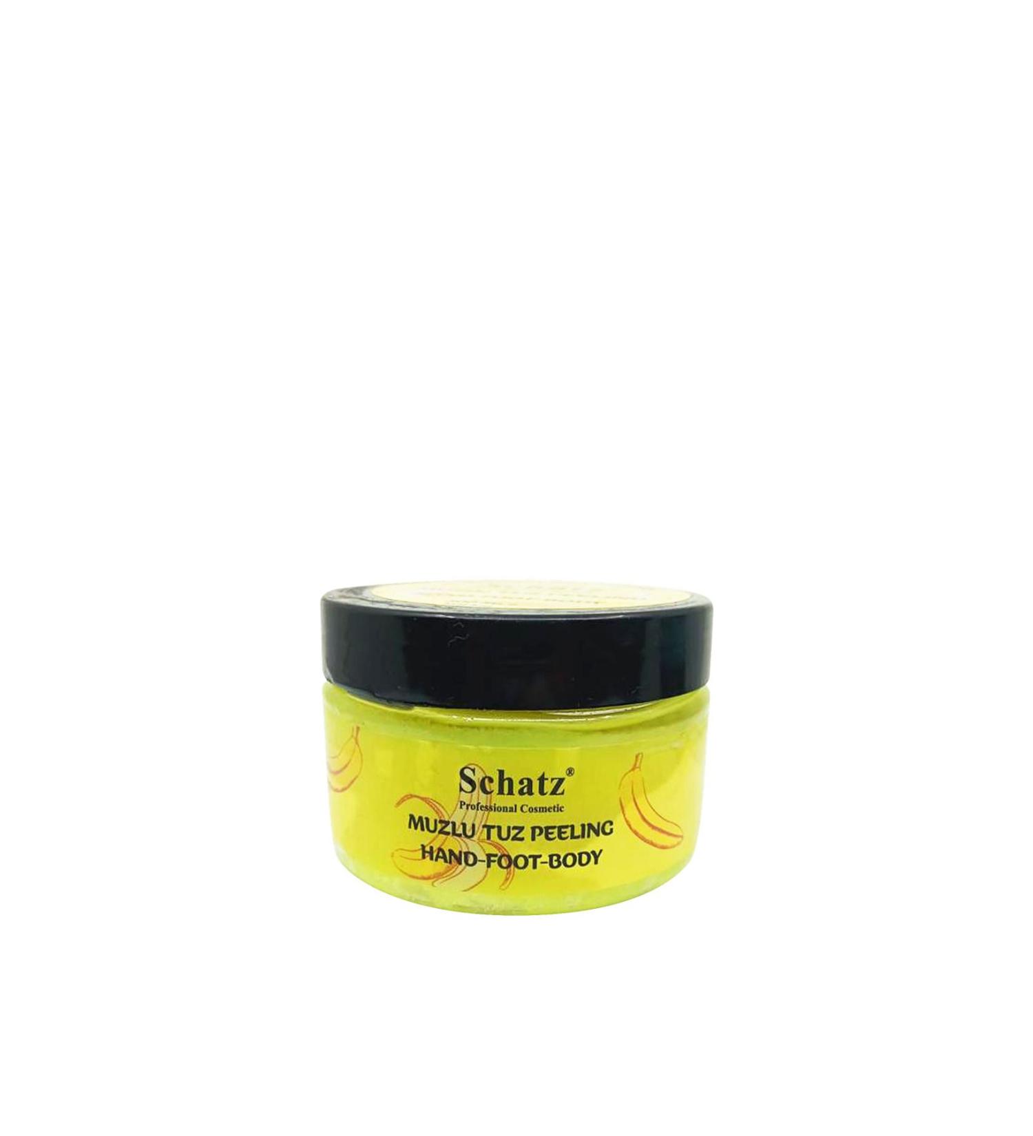 Schatz Banana Body Hand Foot Salt Peeling