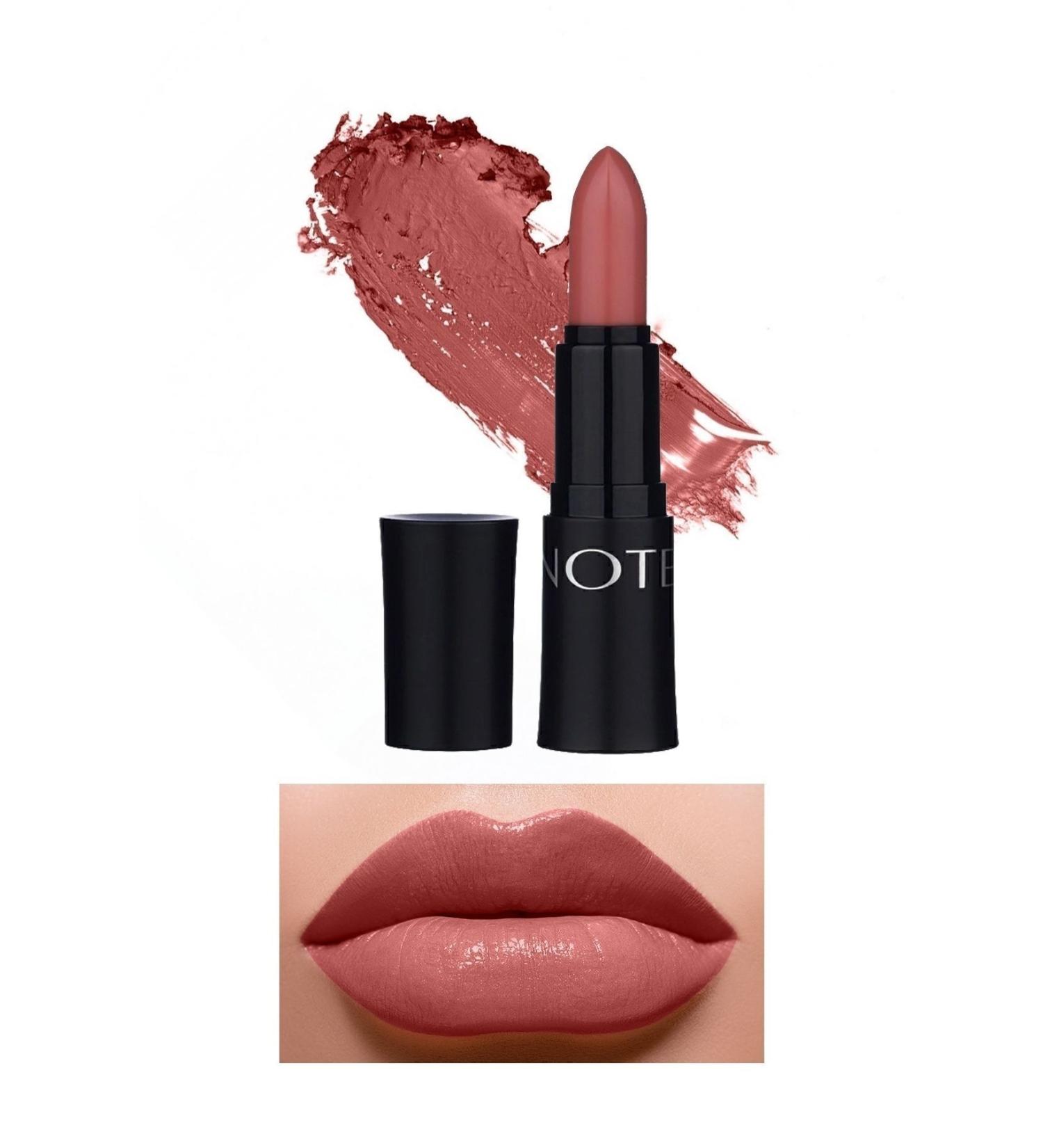 Note Cosmetics Mattemoist Lipstick Mat Biti li Ruj 311 Satin Cup - Pembe Nude - Buy Online on GoSupps.com