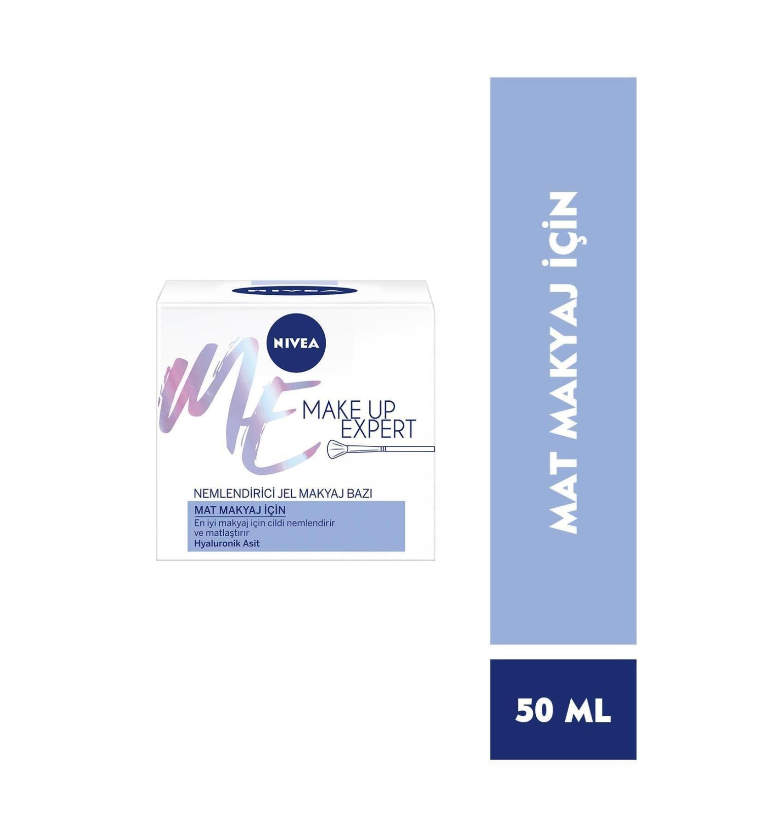 NIVEA N vea Make Up Expert Moisturizing Gel Make-up Base for Matte Make-up 50 Ml