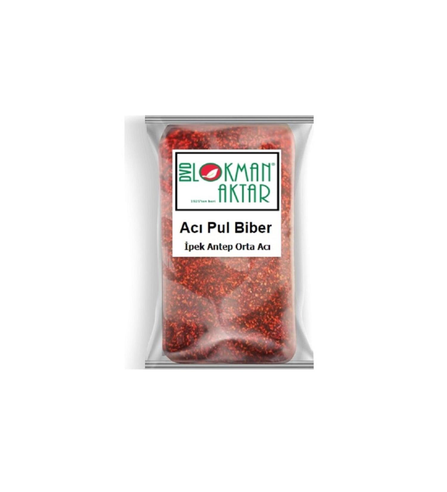 DVD Lokman Aktar Lokman Aktar Thick Red Pepper Flakes Antep Medium Hot 500 gr