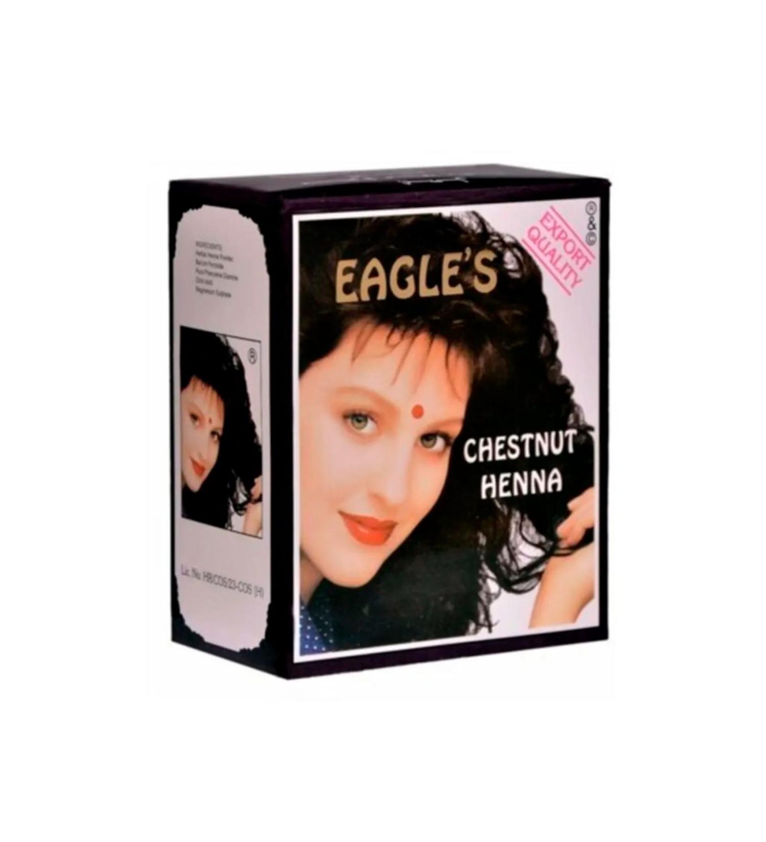Eagle's Original Indian Henna Hair Dye Chestnut Color - Chestnut Henna - Lisinya Alithestereo