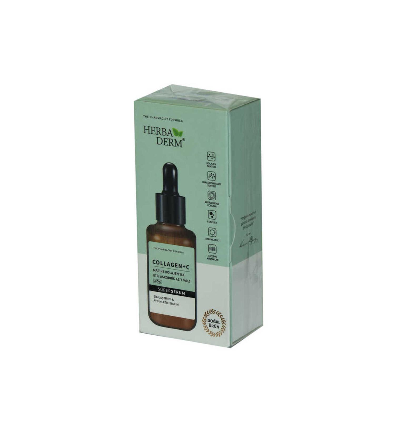 Lucest Lucestclz Superserum Collagen C Firming Brightening Natural Face Serum 30 Ml New