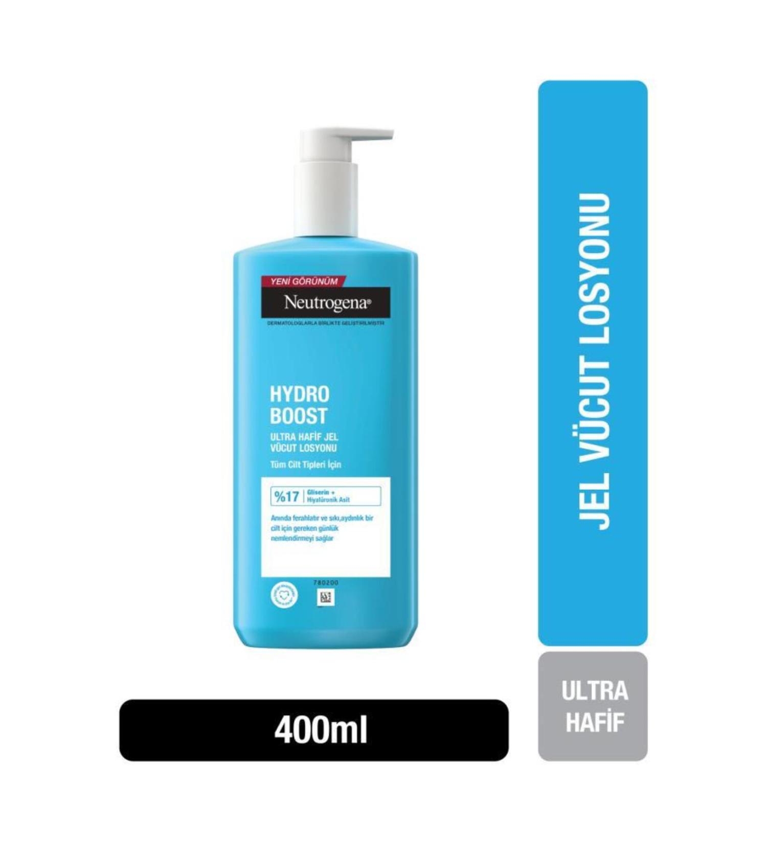 Neutrogena Hydro Boost Gel Body Lotion 400 ml - Buy Online on GoSupps.com