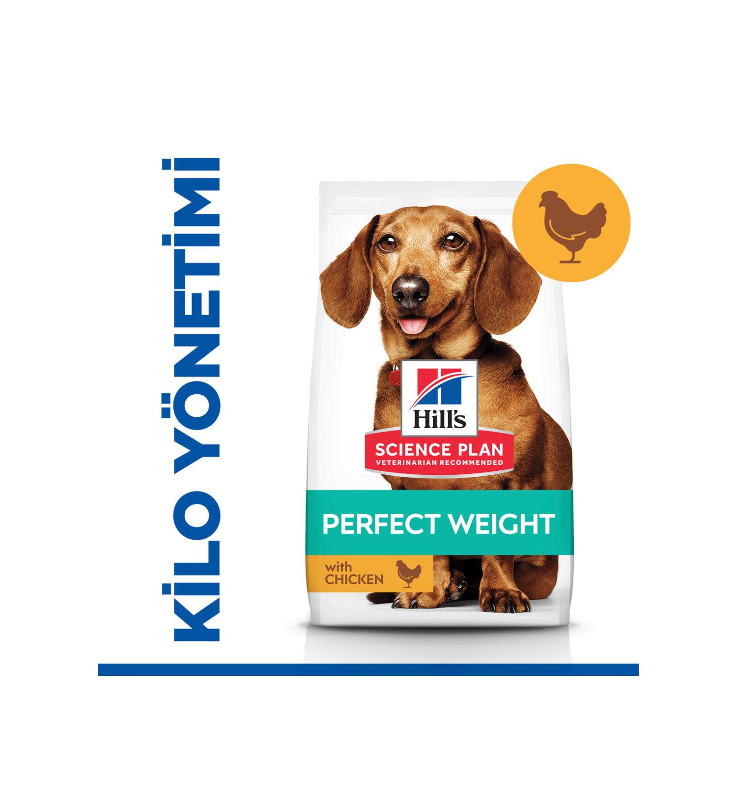 Hill's SCIENCE PLAN Ideal Weight Chicken Small and Mini Breed Adult Dog Food 1.5 kg