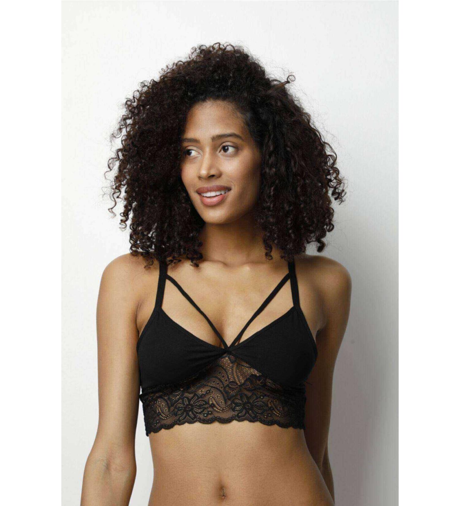 Skygo Kota 2 Piece Black Lace Bustier