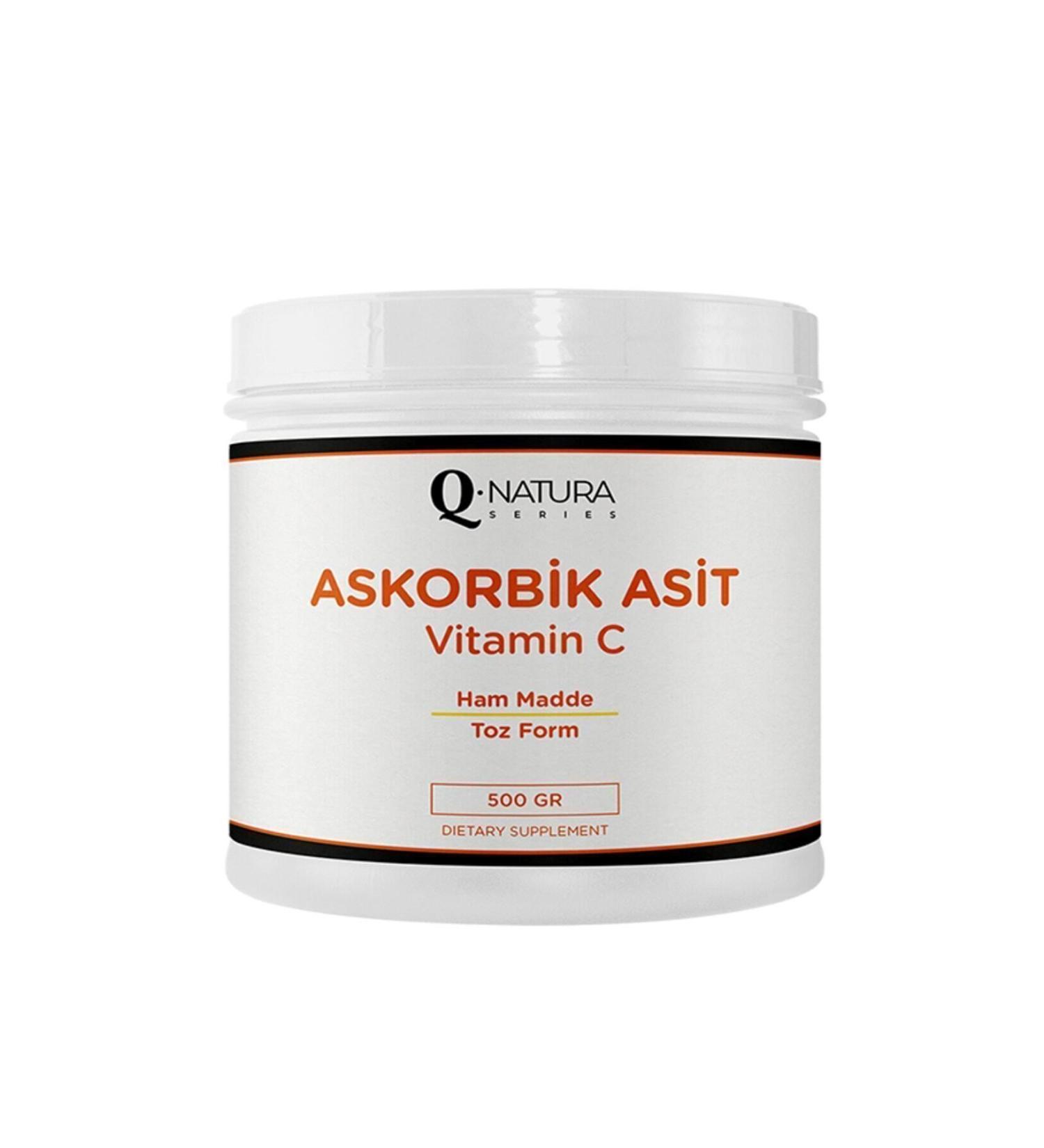 Q natura series Ascorbic Acid (Vitamin C) 500 Gr - Buy Online on GoSupps.com