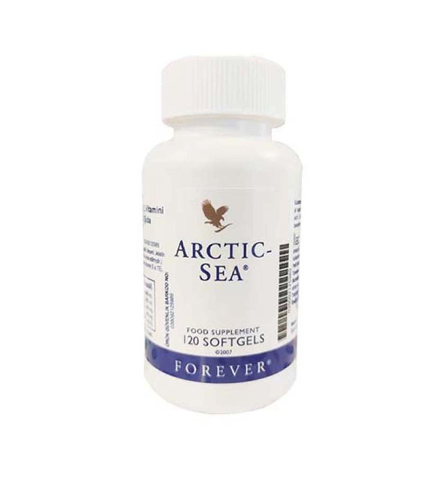 Forever Living Products Arctic Sea- Omega3 Fish Oil Oleic Acid and Vitamin E Supplementary Food. (120 Softgels) - Buy Online on GoSupps.com