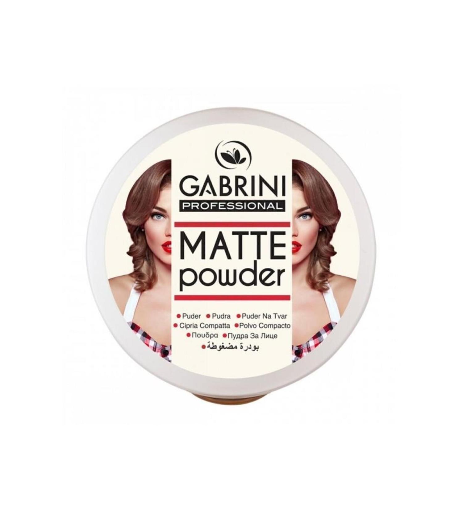 Gabrini Professional Matte Powder 01 - Buy Online on GoSupps.com