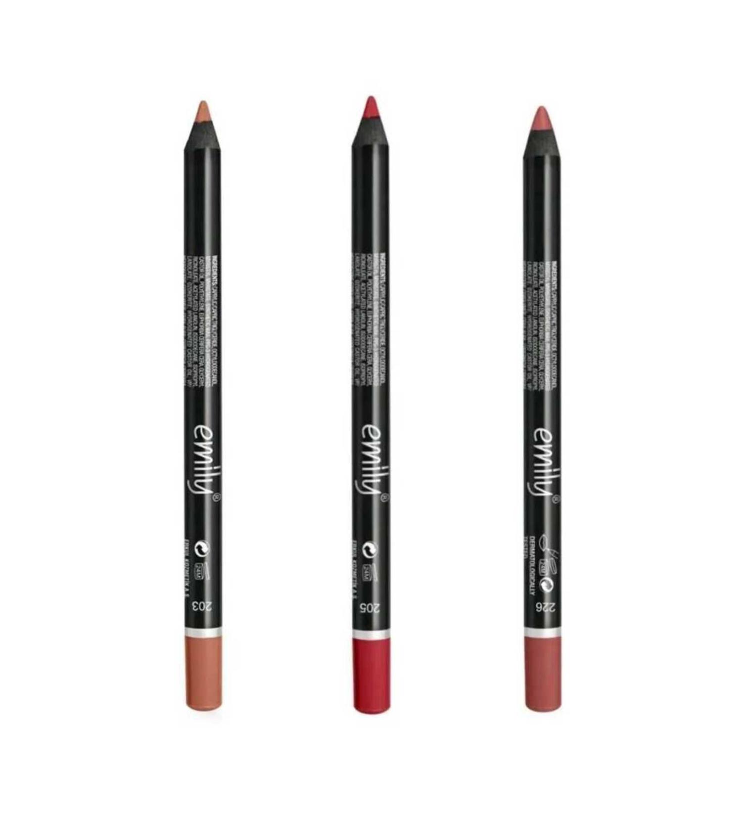 Golden Rose Emily Lip Pencil 3 No: 203-205-226
