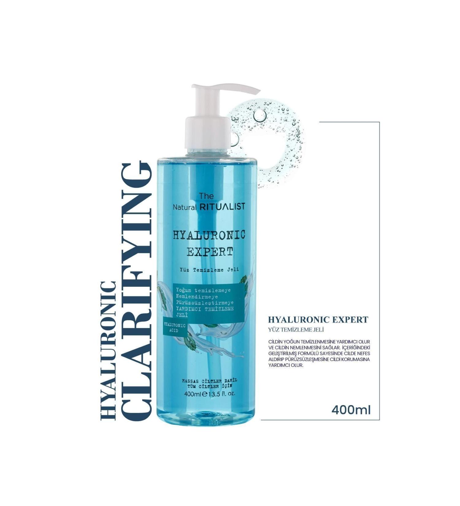 The Natural Ritualist Hyaluronic Perfect Cleansing Gel 400 Ml