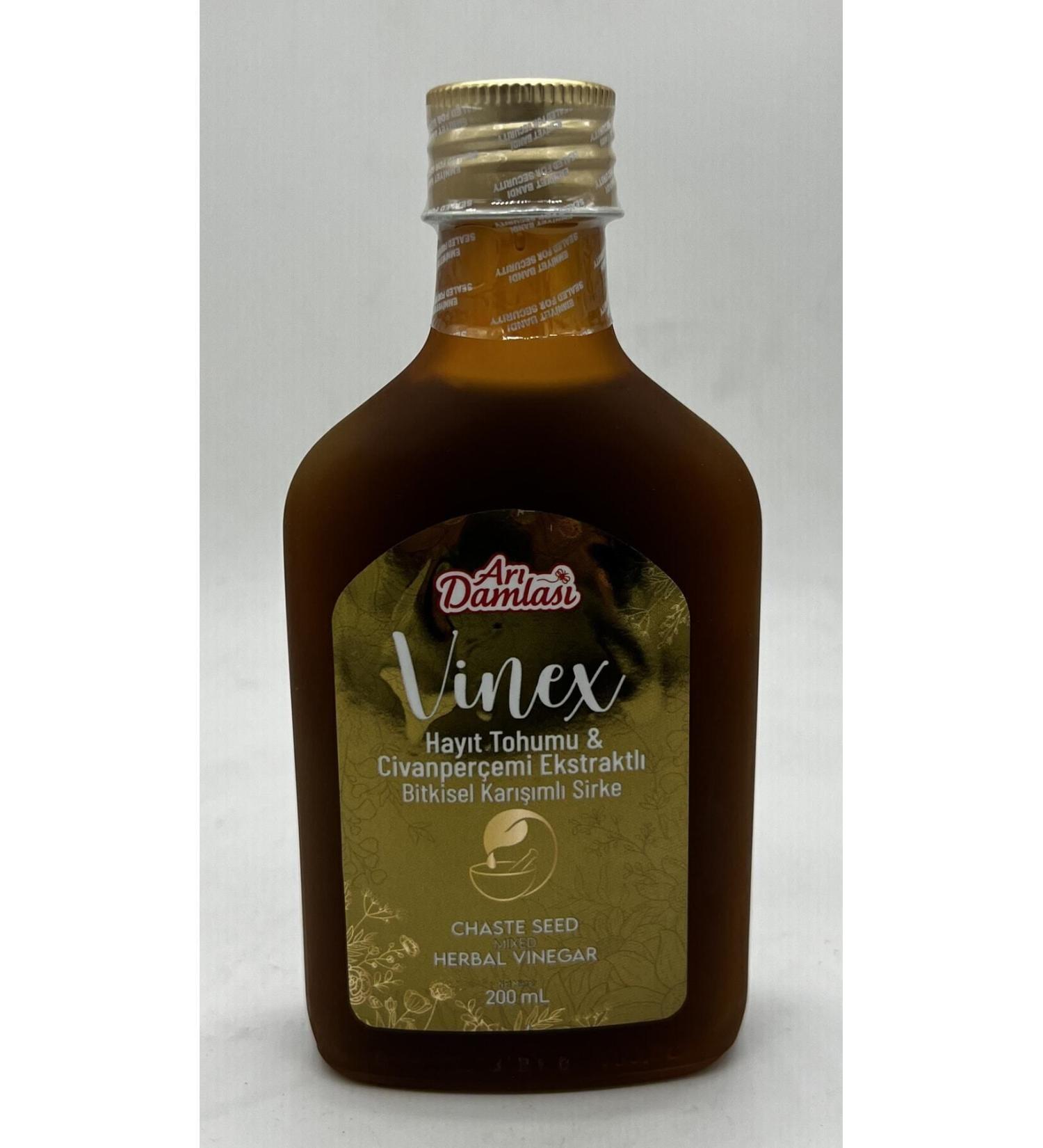 Bee Drops Herbal Vinegar with Chaste Tree Seed Yarrow Extract 200 ML