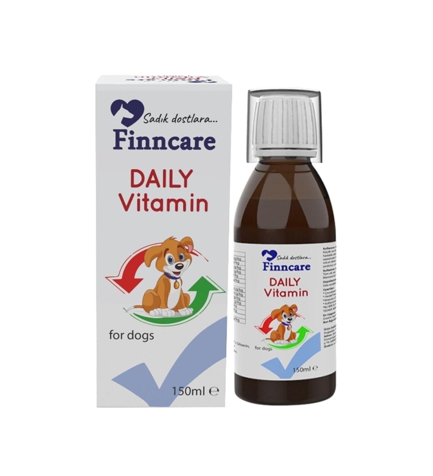 FINNCARE Daily Vitamin For Dogs 150ml Bgon