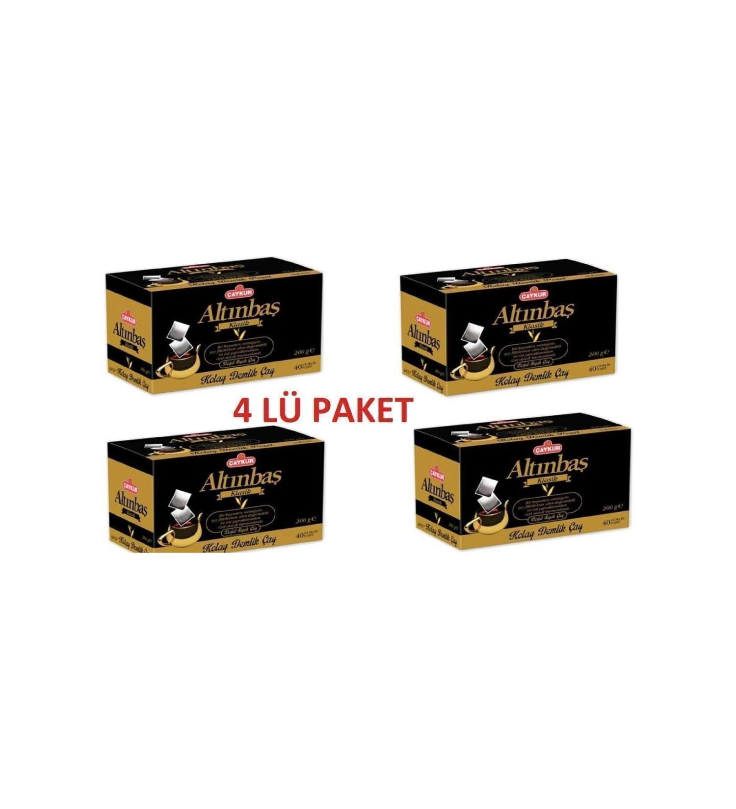 aykur Alt nba Teapot Filtering Tea Bag 200 Gr. (40 Bags).