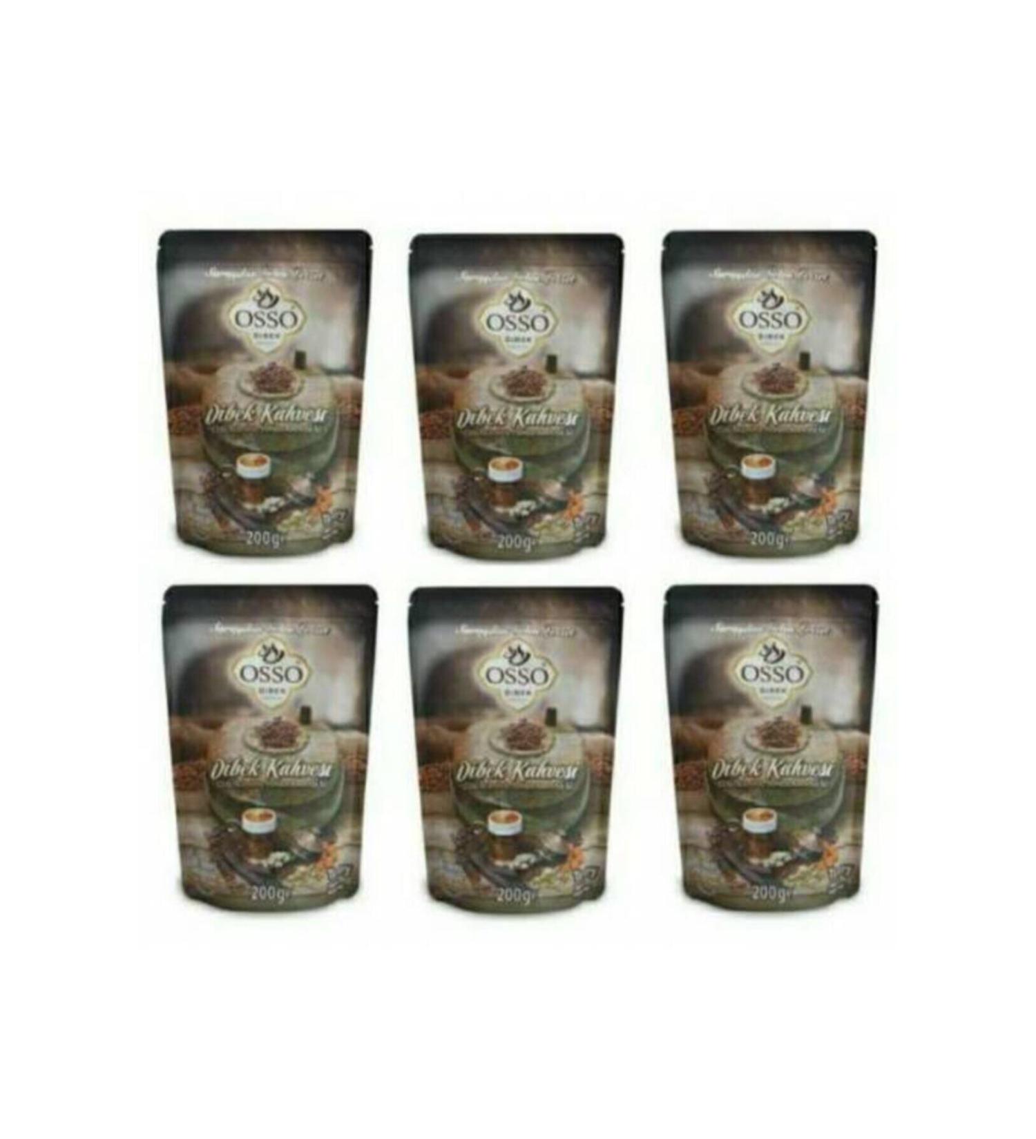 Ossa Ottoman Dibek Coffee 200 Grm 6 Pieces