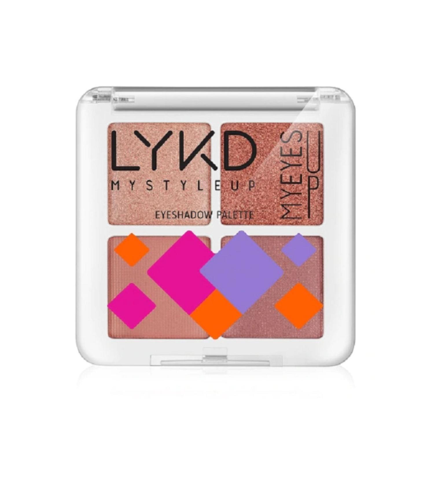 lykd 4-pack Eyeshadow Palette 107 Nude Mood