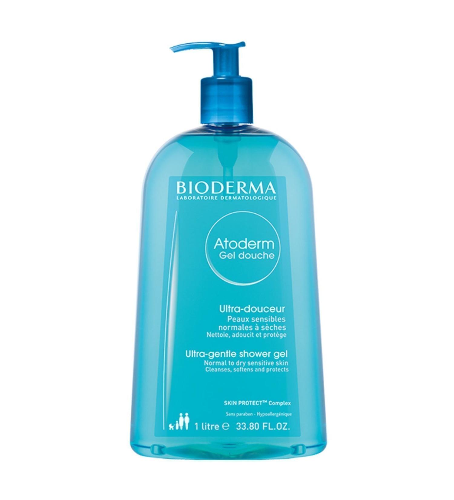 Bioderma Atoderm Shower Shower Gel for Dry Skin 1lt - Buy Online on GoSupps.com