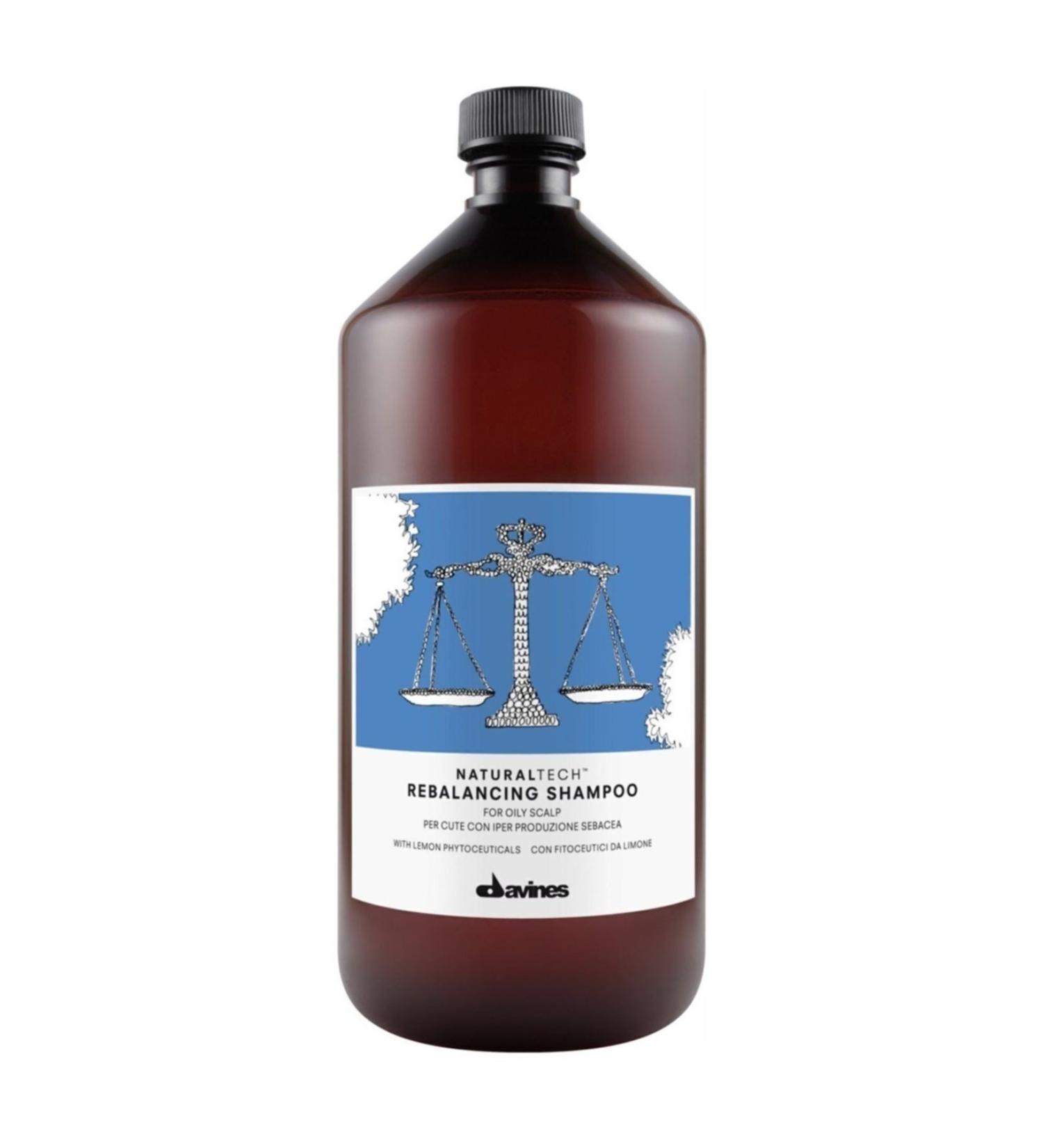 Davines NAT..6Rebalancing Anti-Oily Shampoo 1000 ml TrUsTyCOSMETIC6