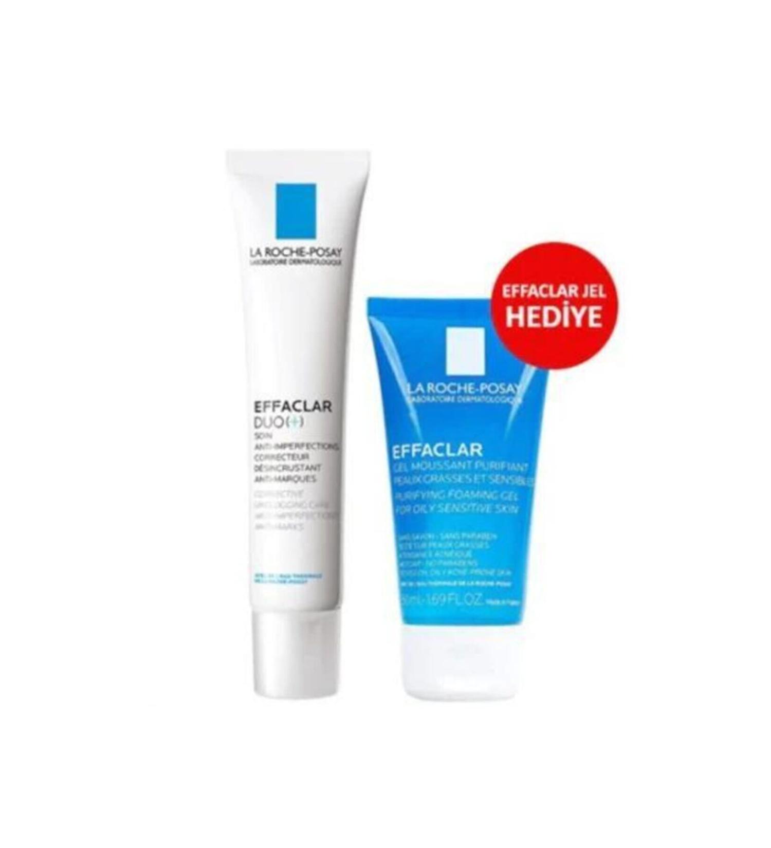 La Roche Posay Effaclar Duo + 40 Ml Effaclar Gel 50 Ml Gift